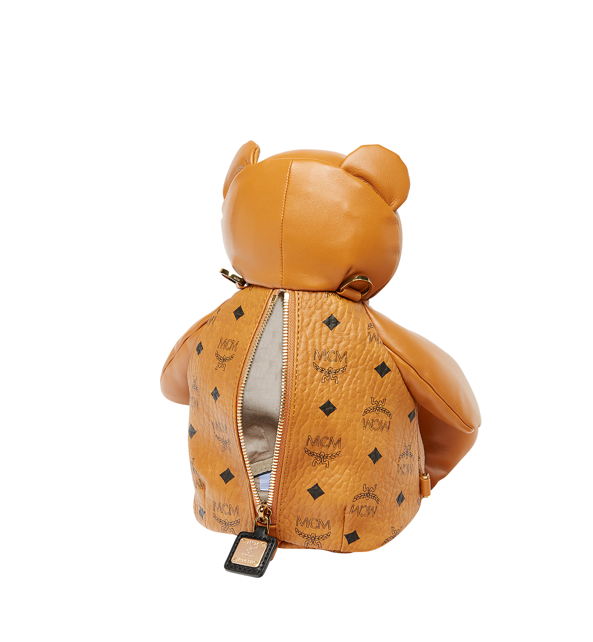 One Size MCM Zoo Bear Doll Backpack Cognac MCM® JP