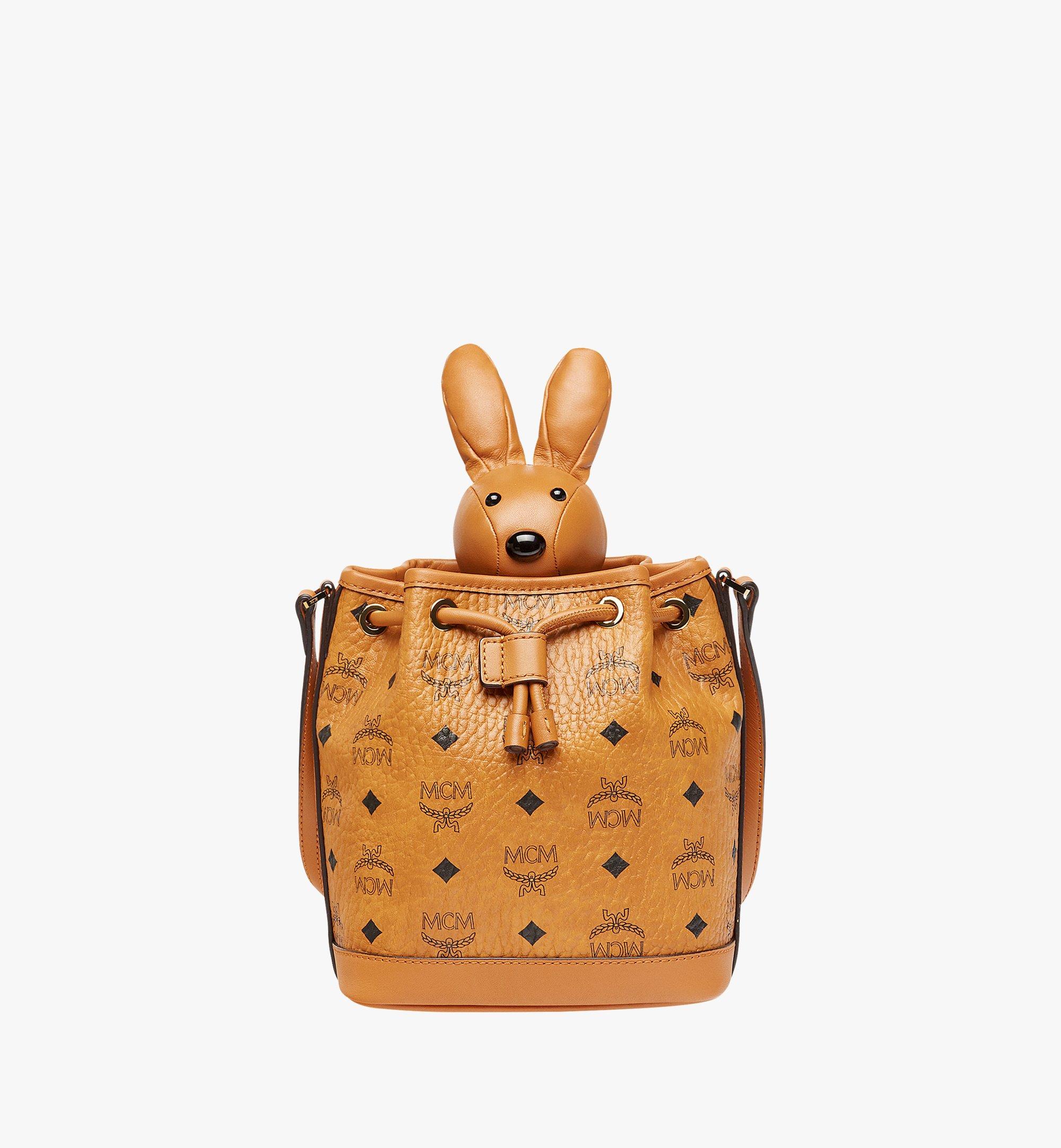 MCM ヴィセトス柄 ショルダーバッグ ブラウンrabbit うさぎ - ハンドバッグ