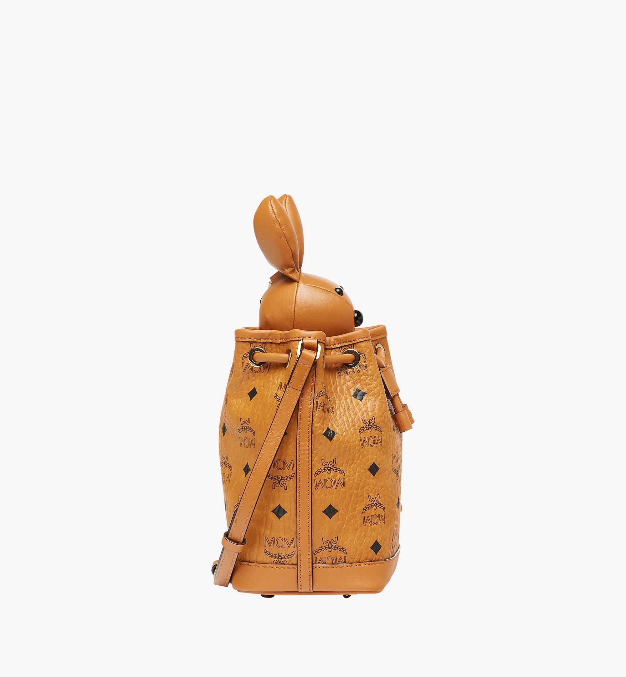 mcm mini drawstring bag