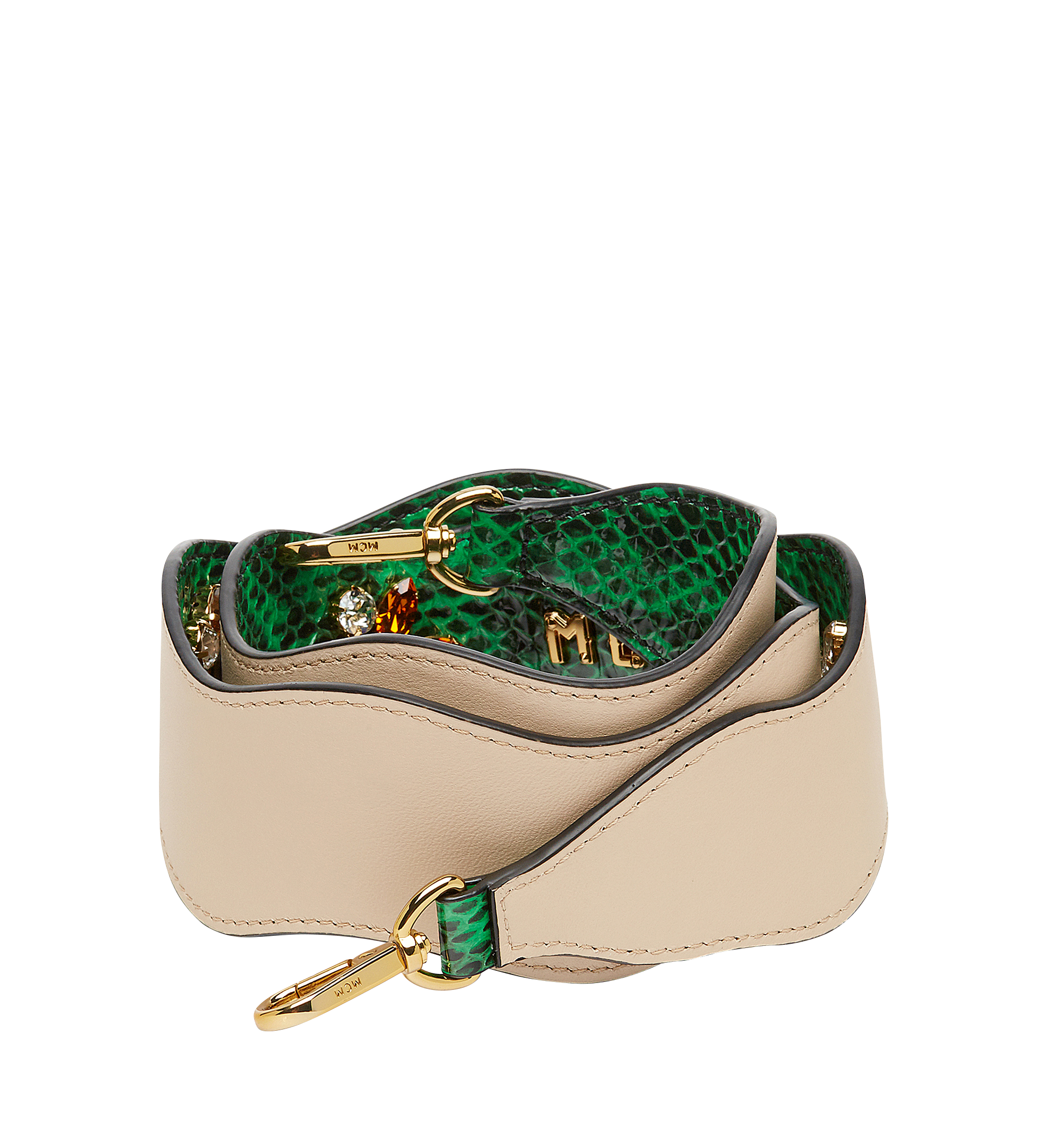 MCM Milla Schulterriemen in exotisches Leder Green MYZ8SMA47GZ001 Noch mehr sehen 1