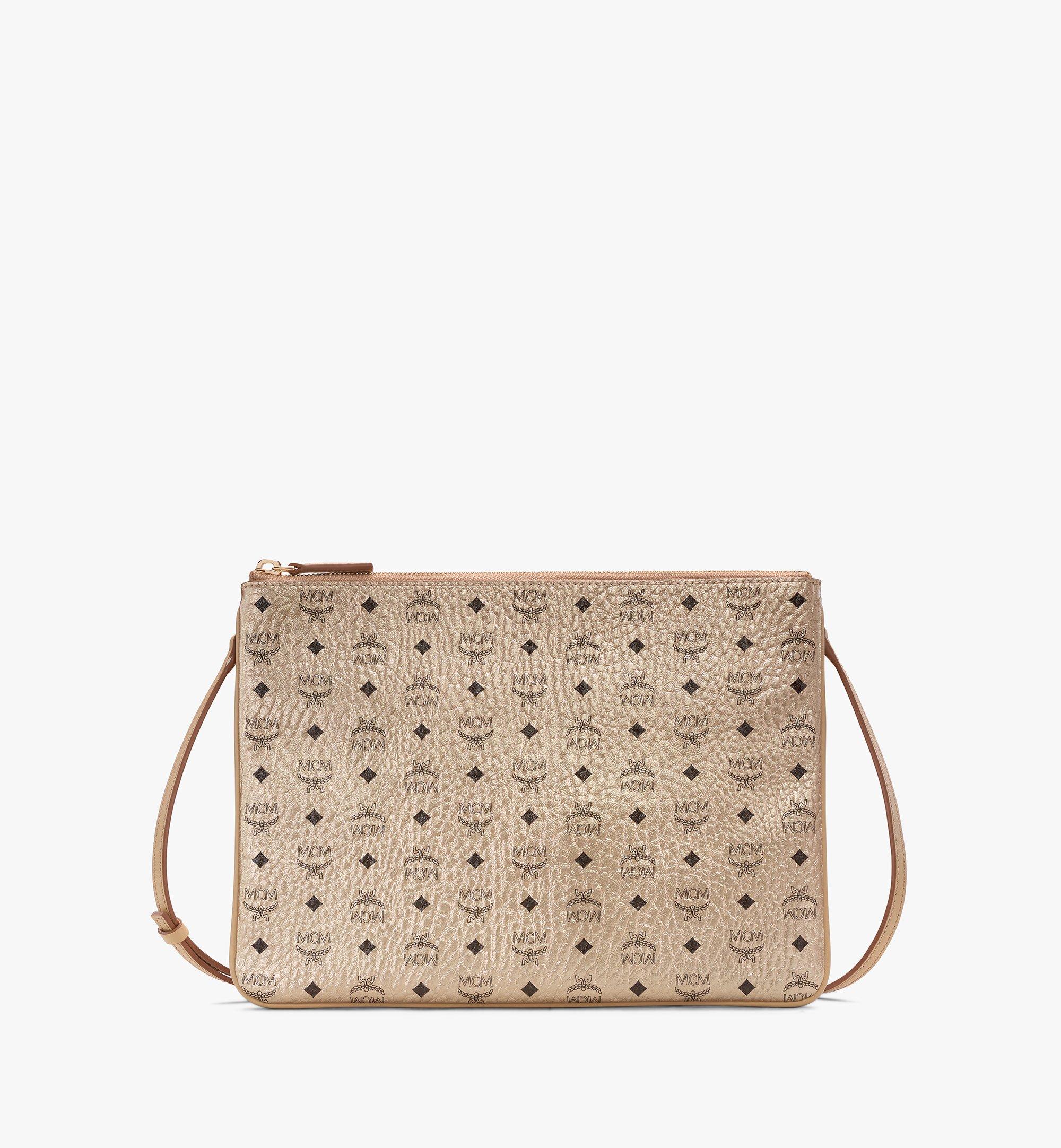 mcm crossbody beige