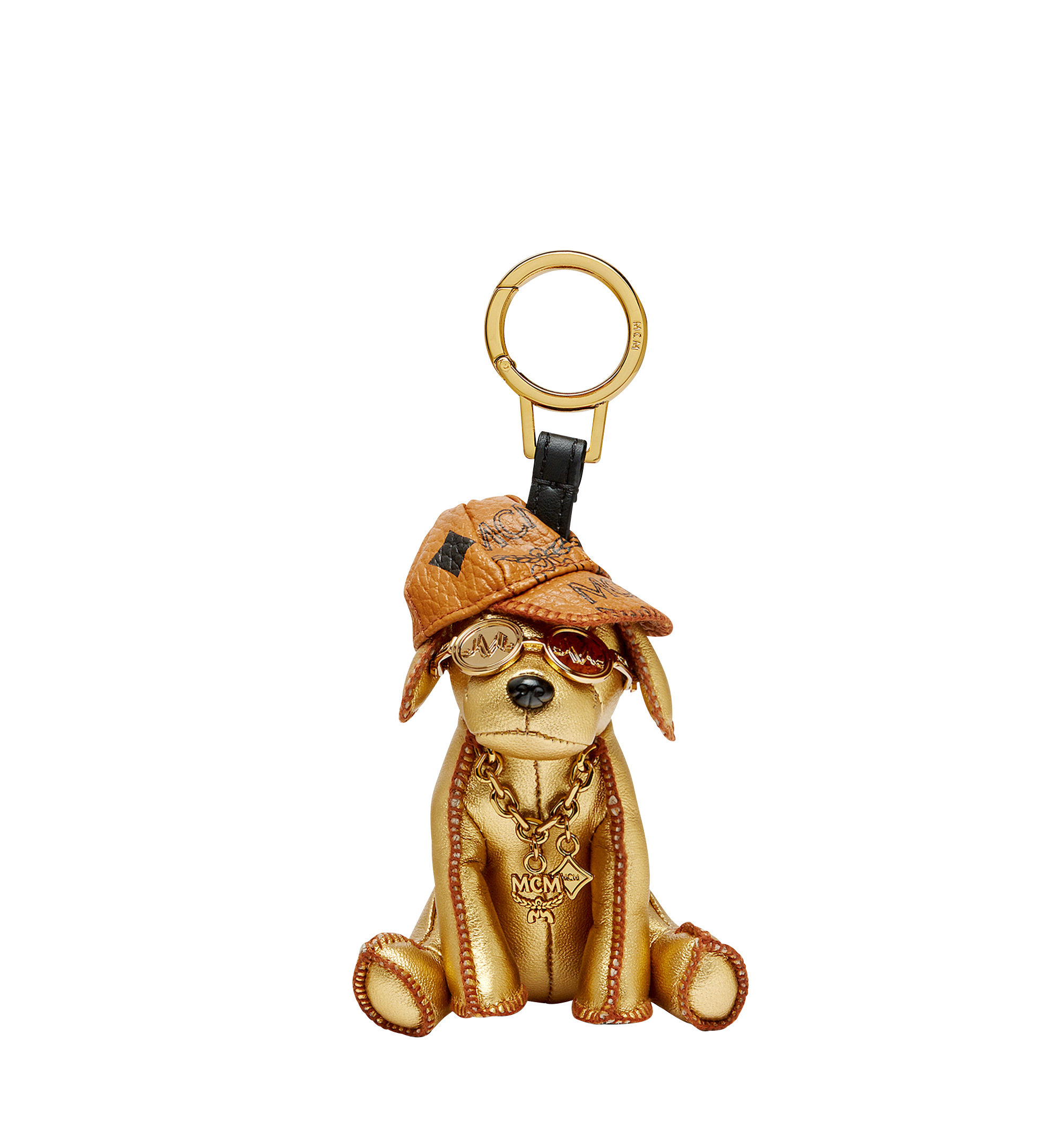 MCM Golden Dog Animal Charm Gold MYZ8SXA61DG001 Alternate View 1