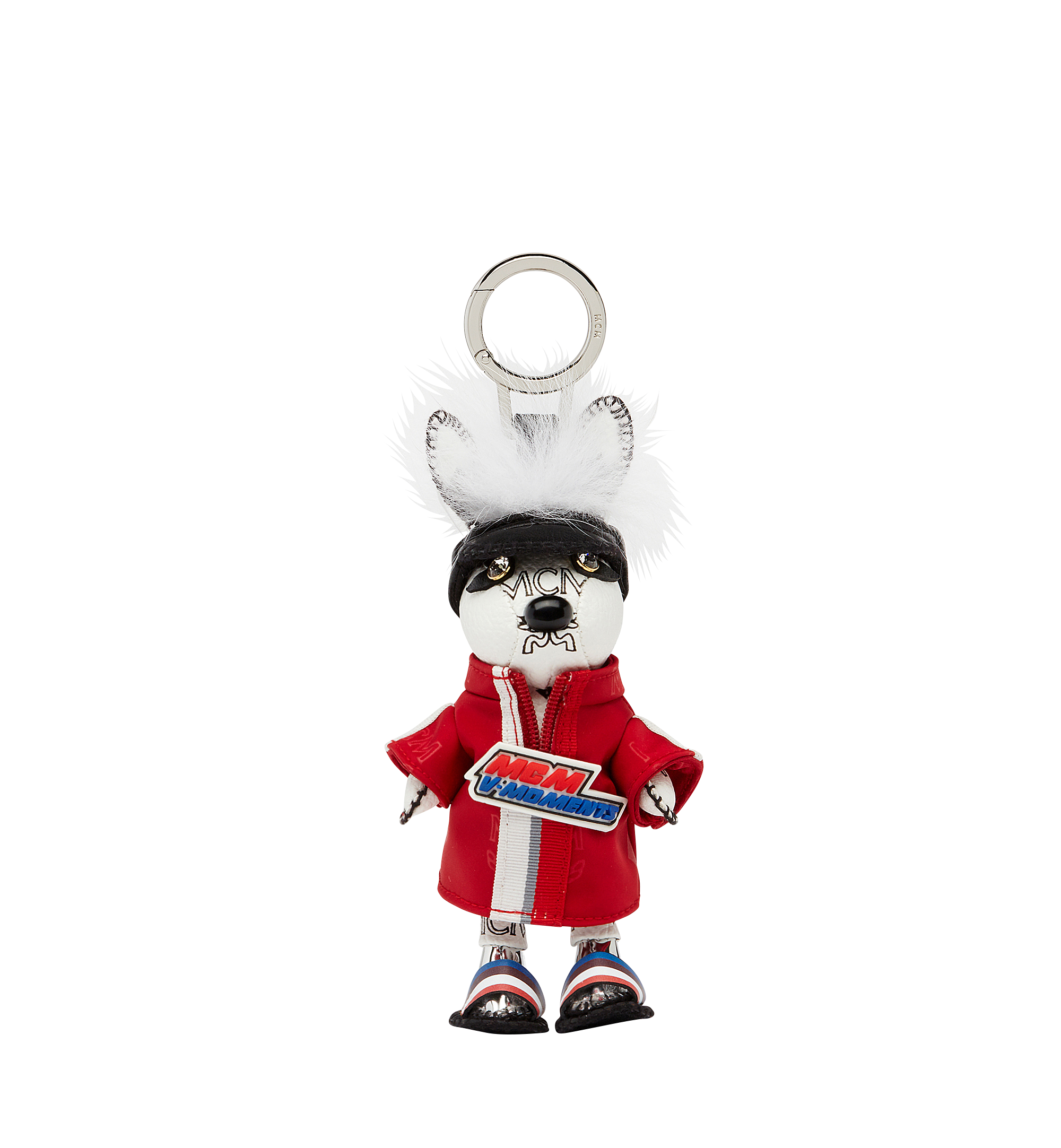 MCM Victory Rabbit Animal Charm Red MYZ8SXL09RU001 Alternate View 1