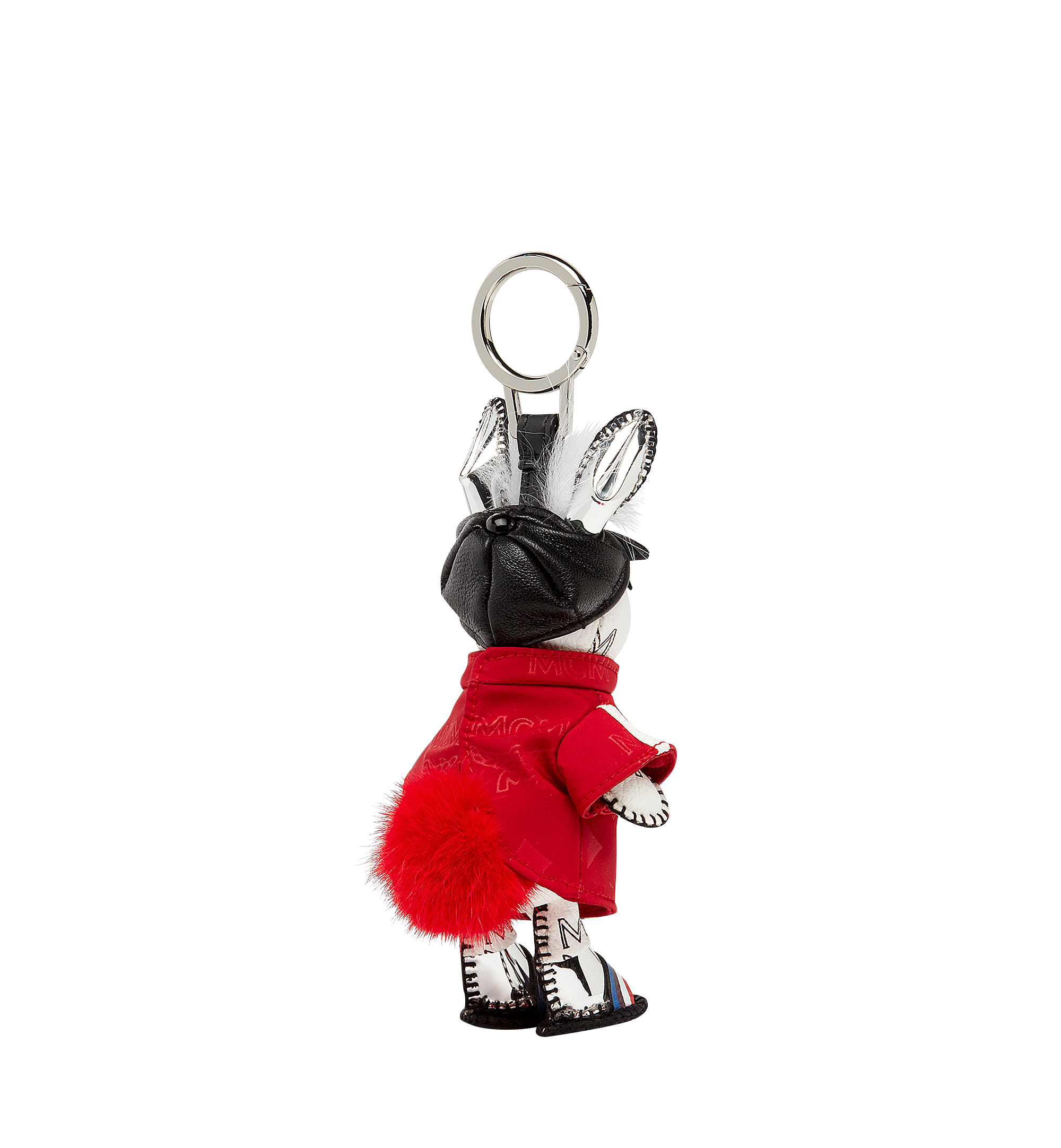 MCM Victory Rabbit Animal Charm Red MYZ8SXL09RU001 Alternate View 1
