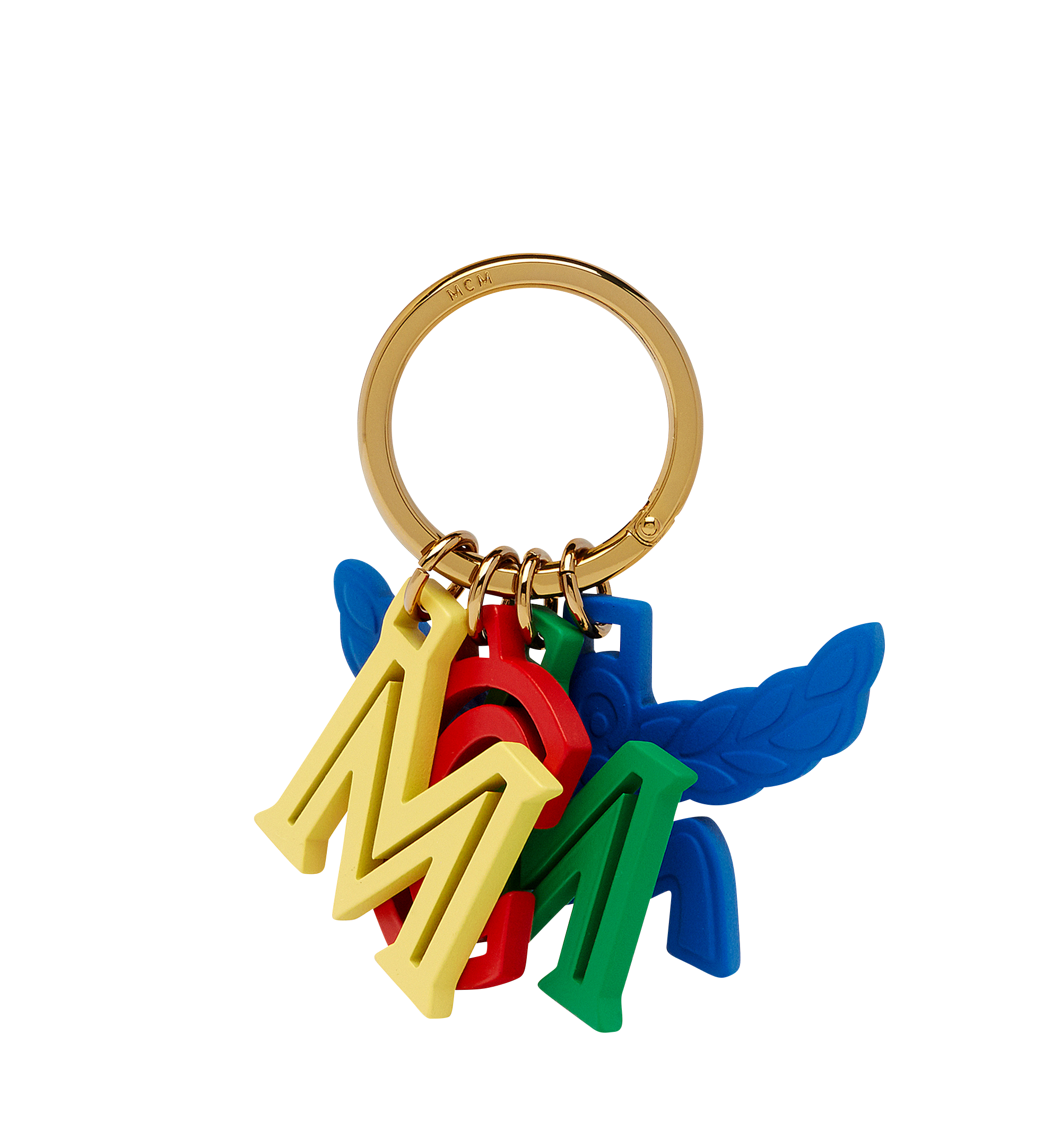 MCM MCM Logo Letter Charm Blue MYZ8SXL57HT001 Alternate View 1