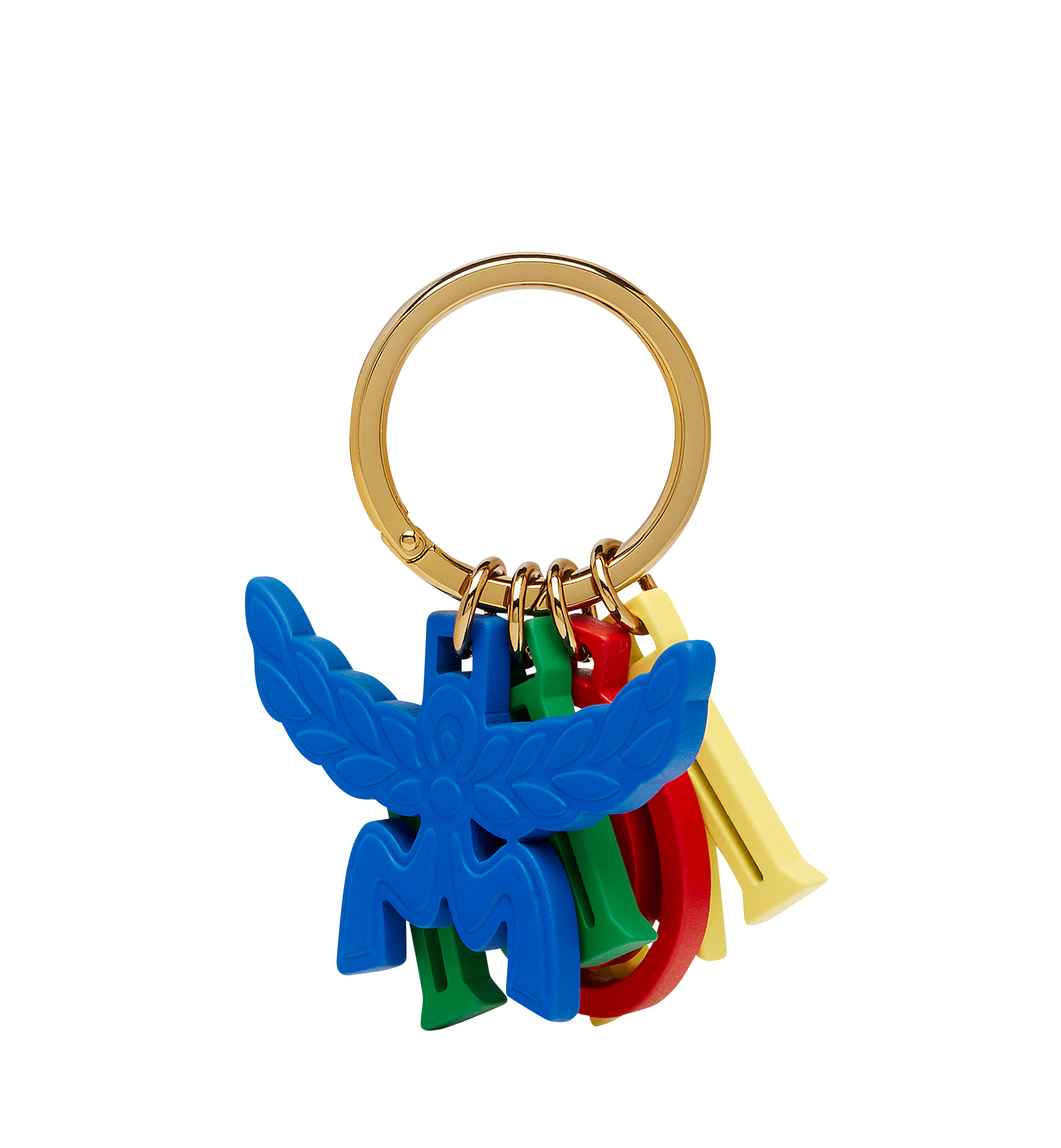 MCM MCM Logo Letter Charm Blue MYZ8SXL57HT001 Alternate View 1