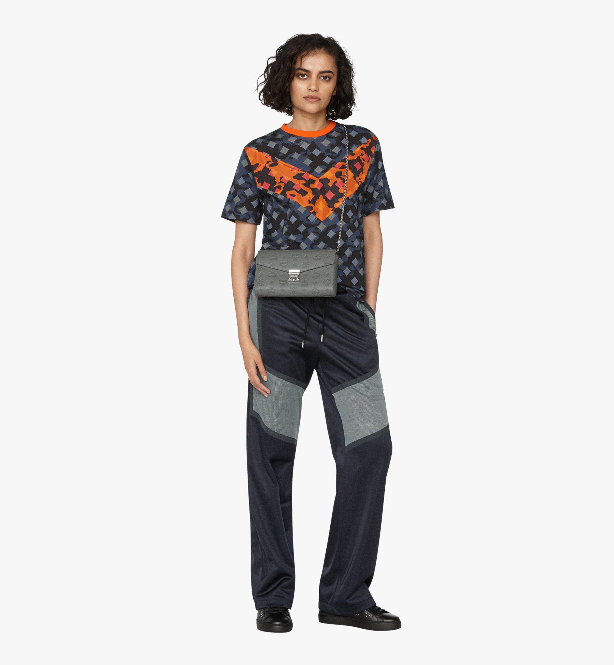 MCM Millie Crossbody in Monogram Leather Grey MYZ9AME12EC001 Alternate View 4