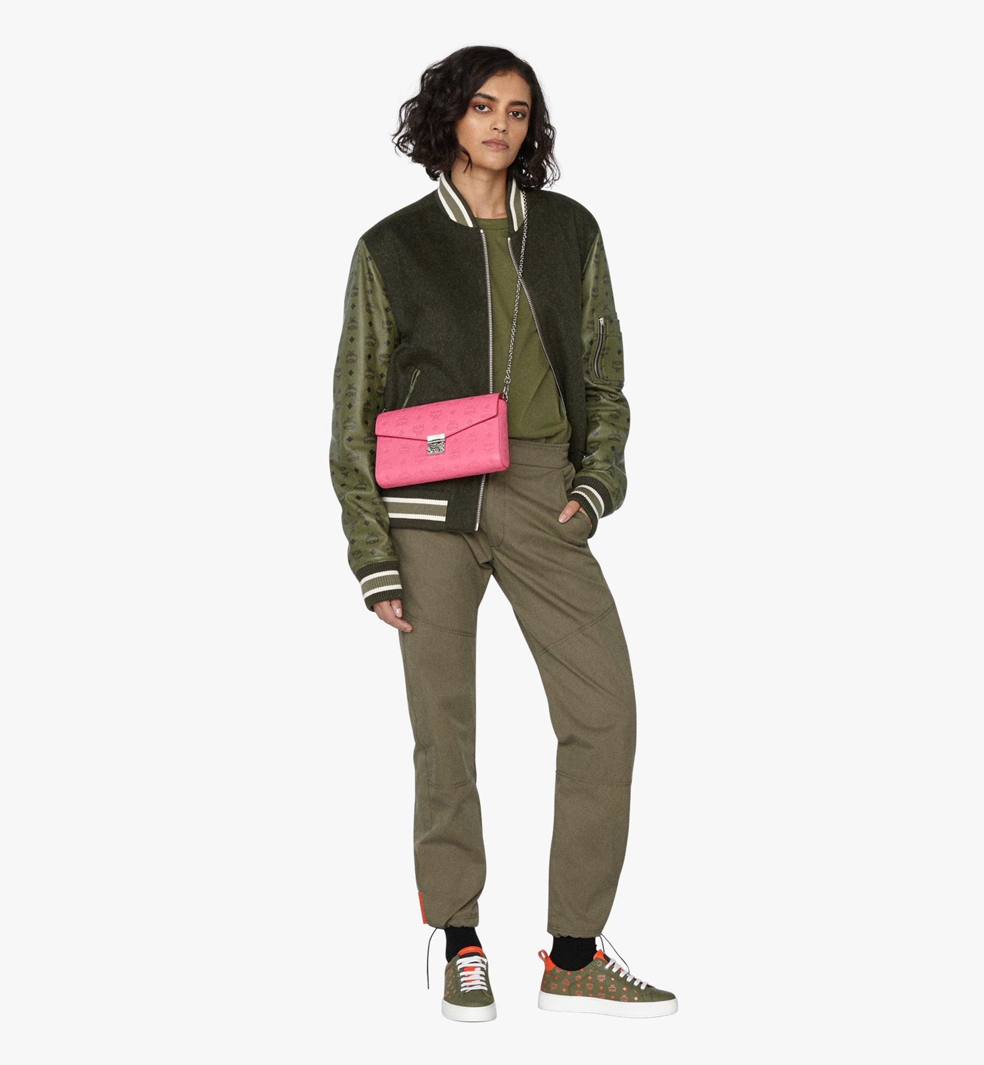 MCM Millie Crossbody in Monogram Leather Pink MYZ9AME12QS001 Alternate View 4