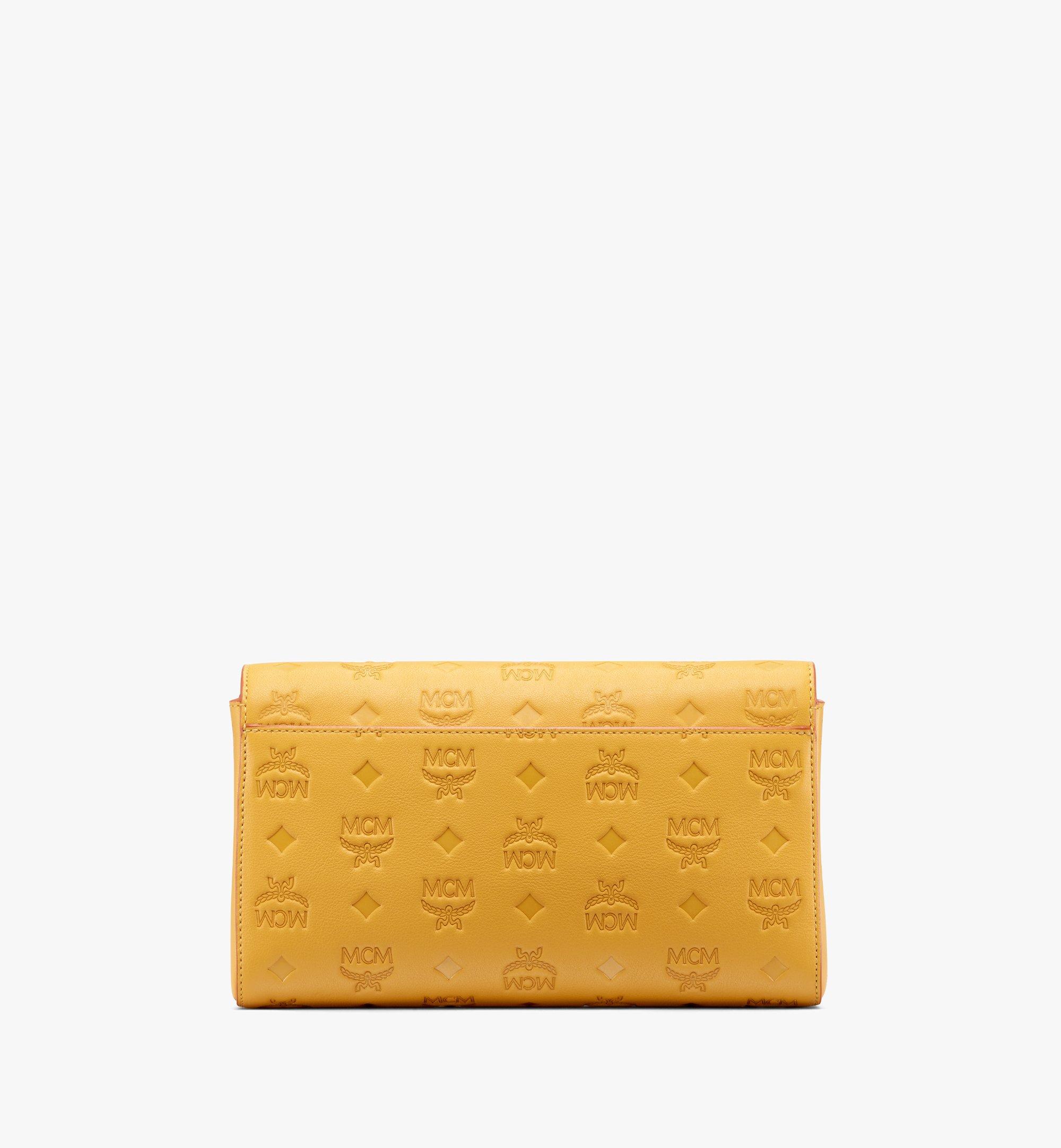 MCM Millie Crossbody in Monogram Leather Yellow MYZ9AME12YJ001 Alternate View 2