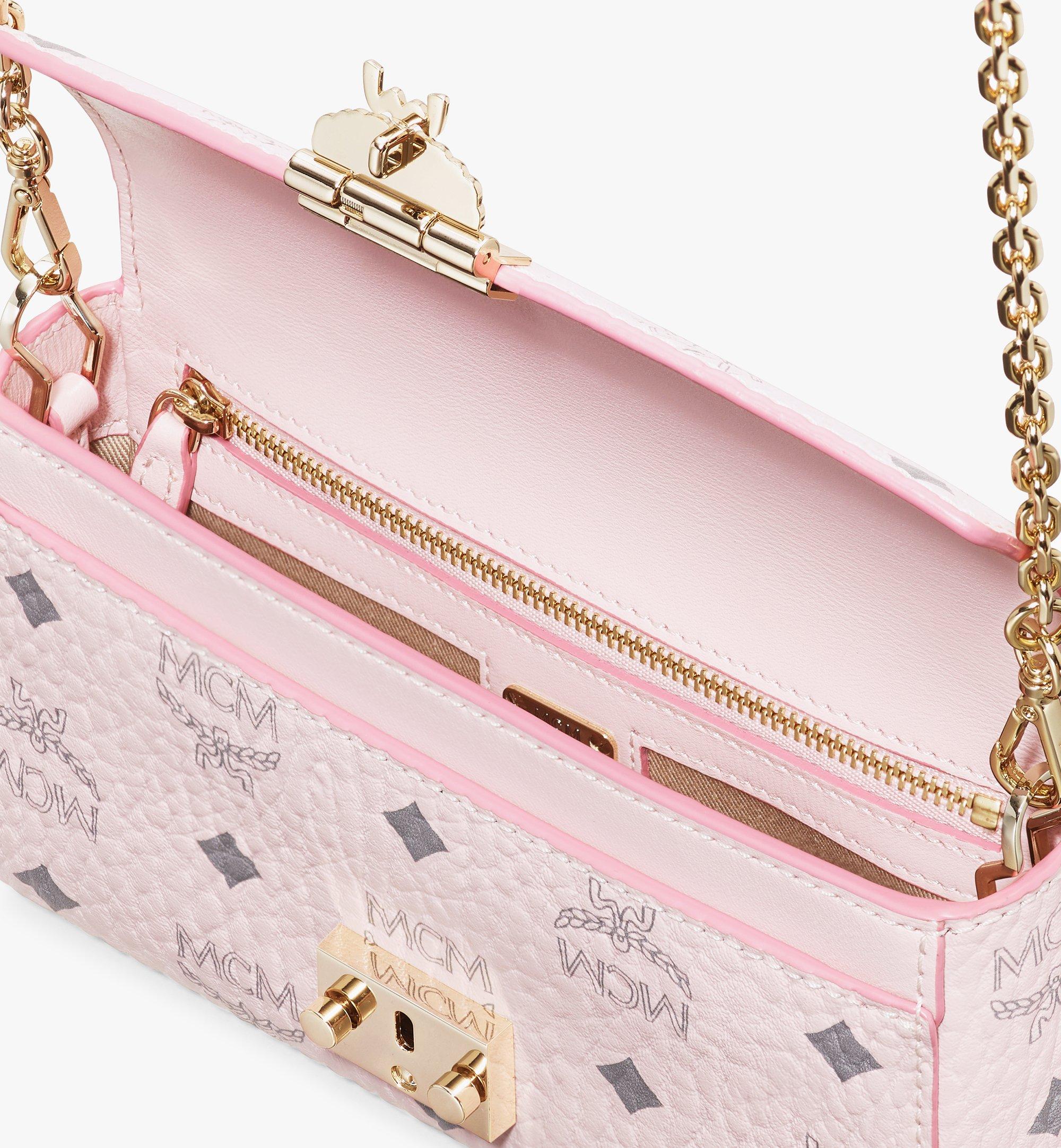 Small Tracy Crossbody in Visetos Pink MCM ®CH
