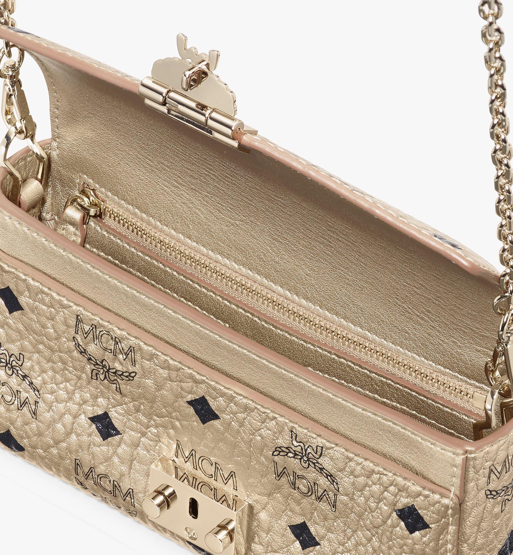 mcm visetos millie crossbody small berlin gold Online Sale