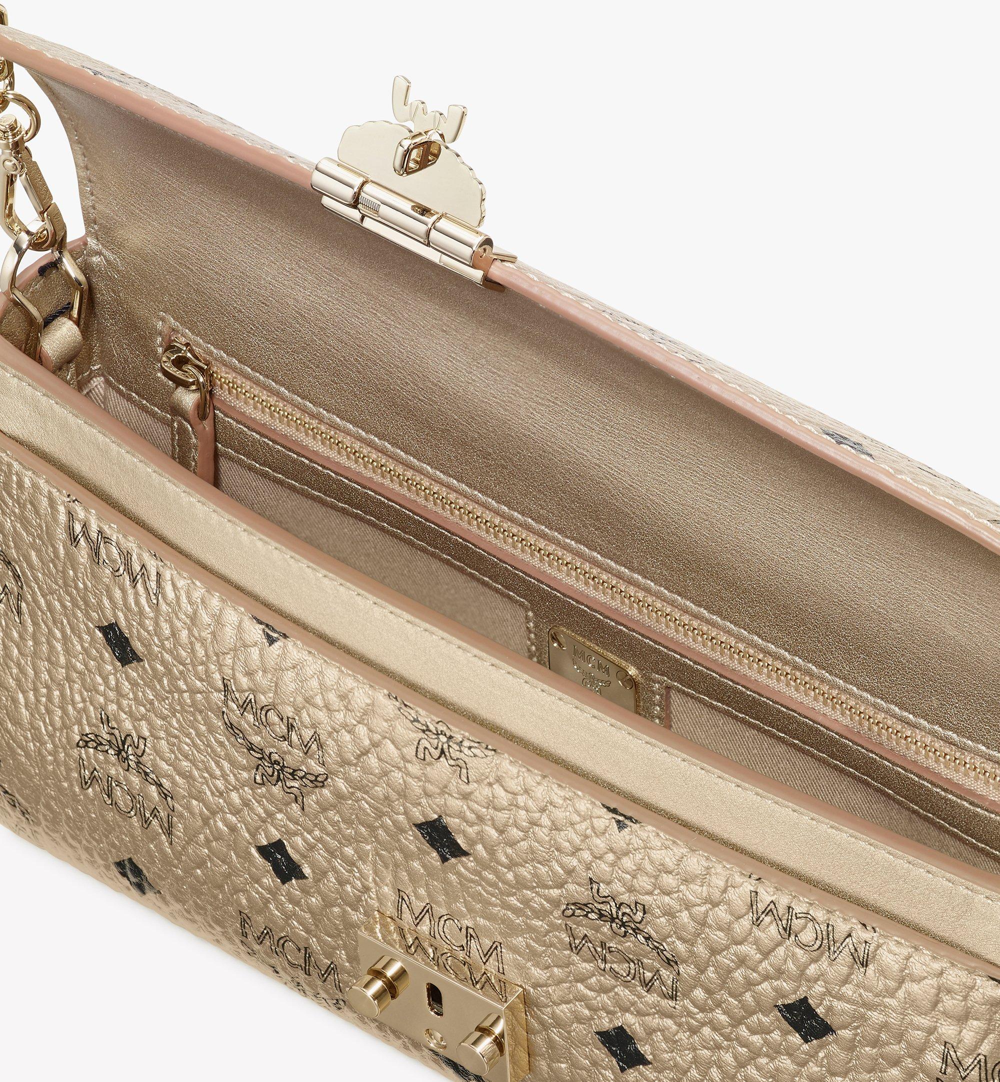 millie top zip crossbody in visetos