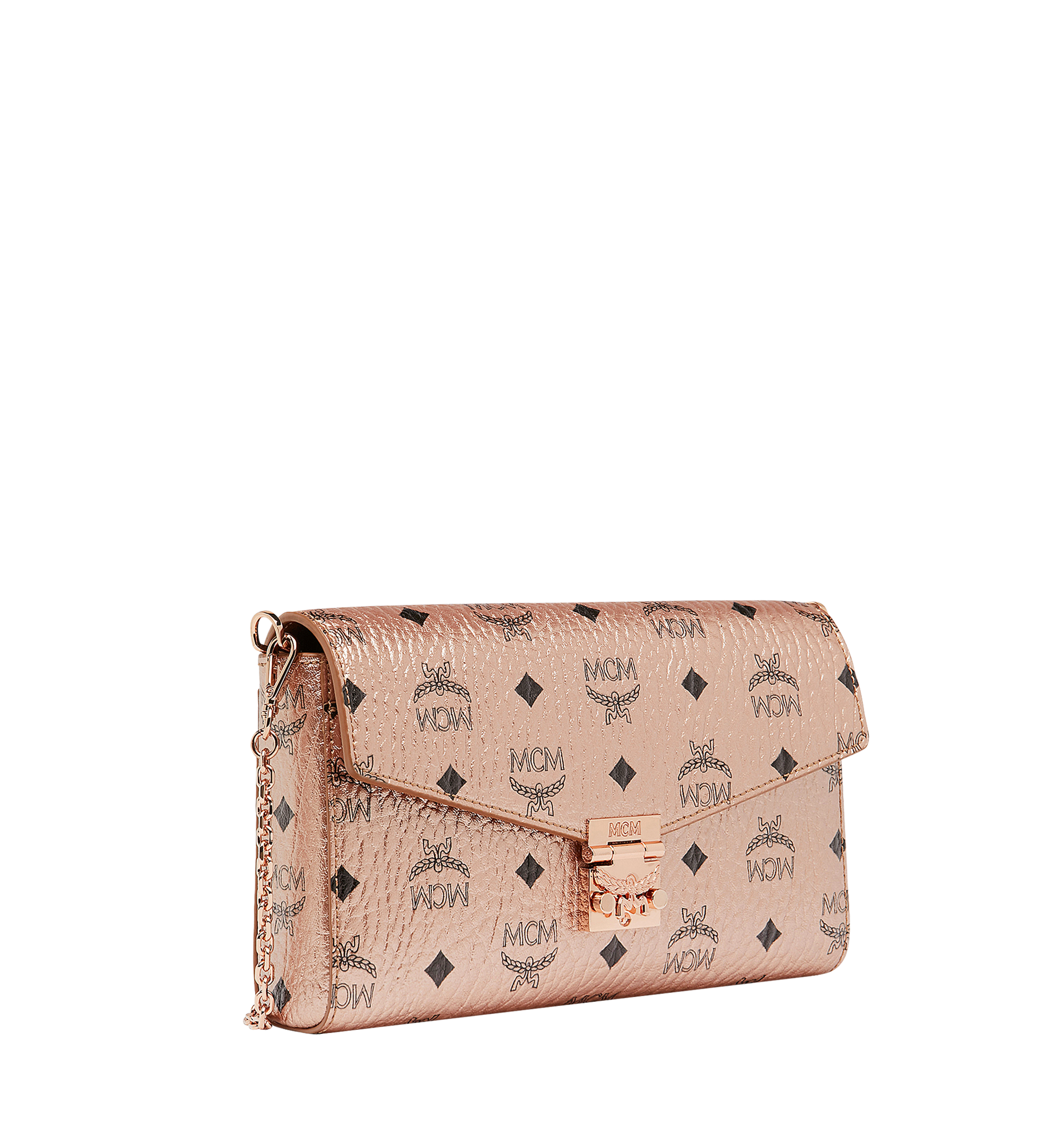 mcm rose gold crossbody