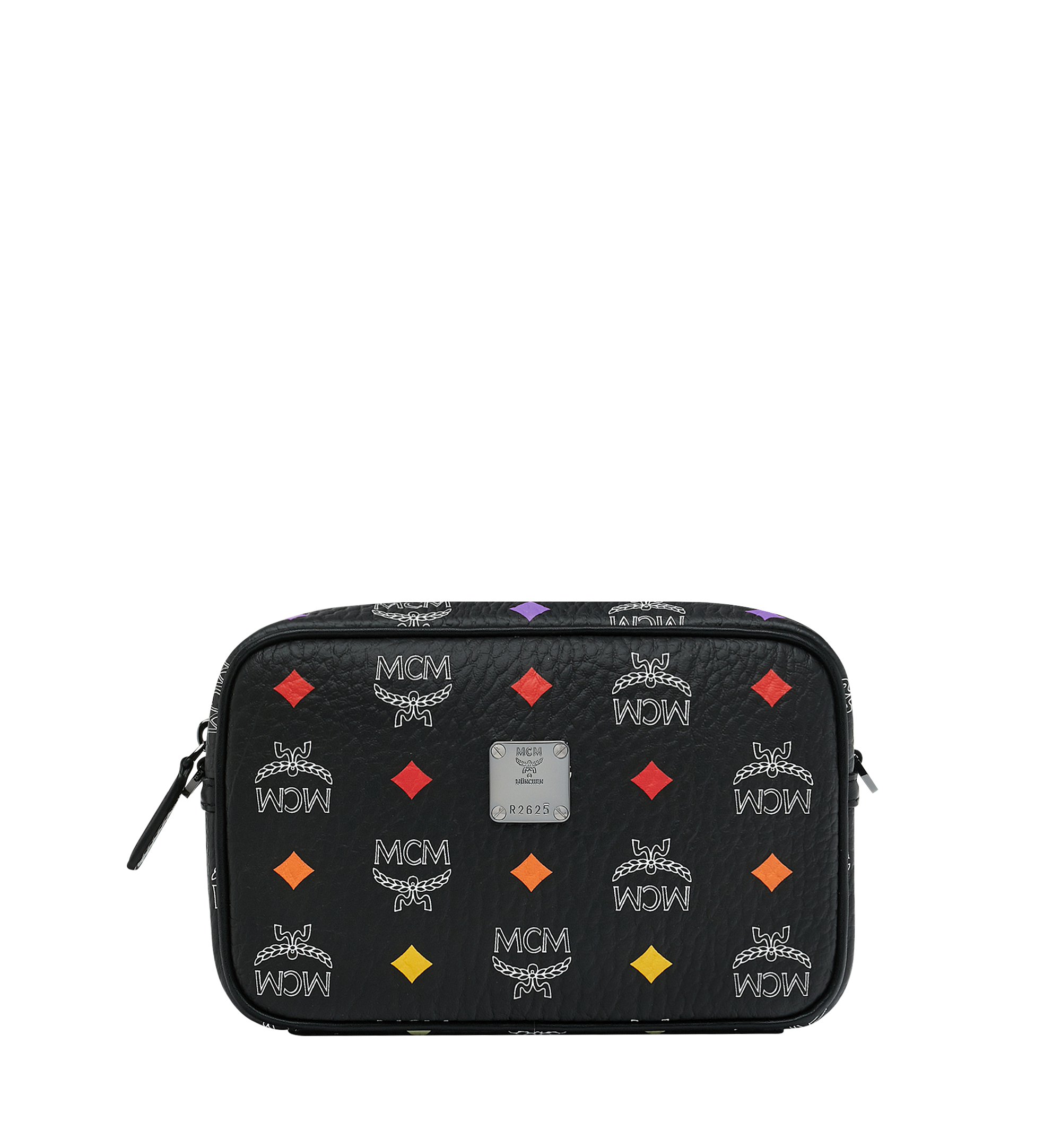 MCM Camera Bag in Skyoptic Visetos Black MYZ9SSV61BA001 Alternate View 1