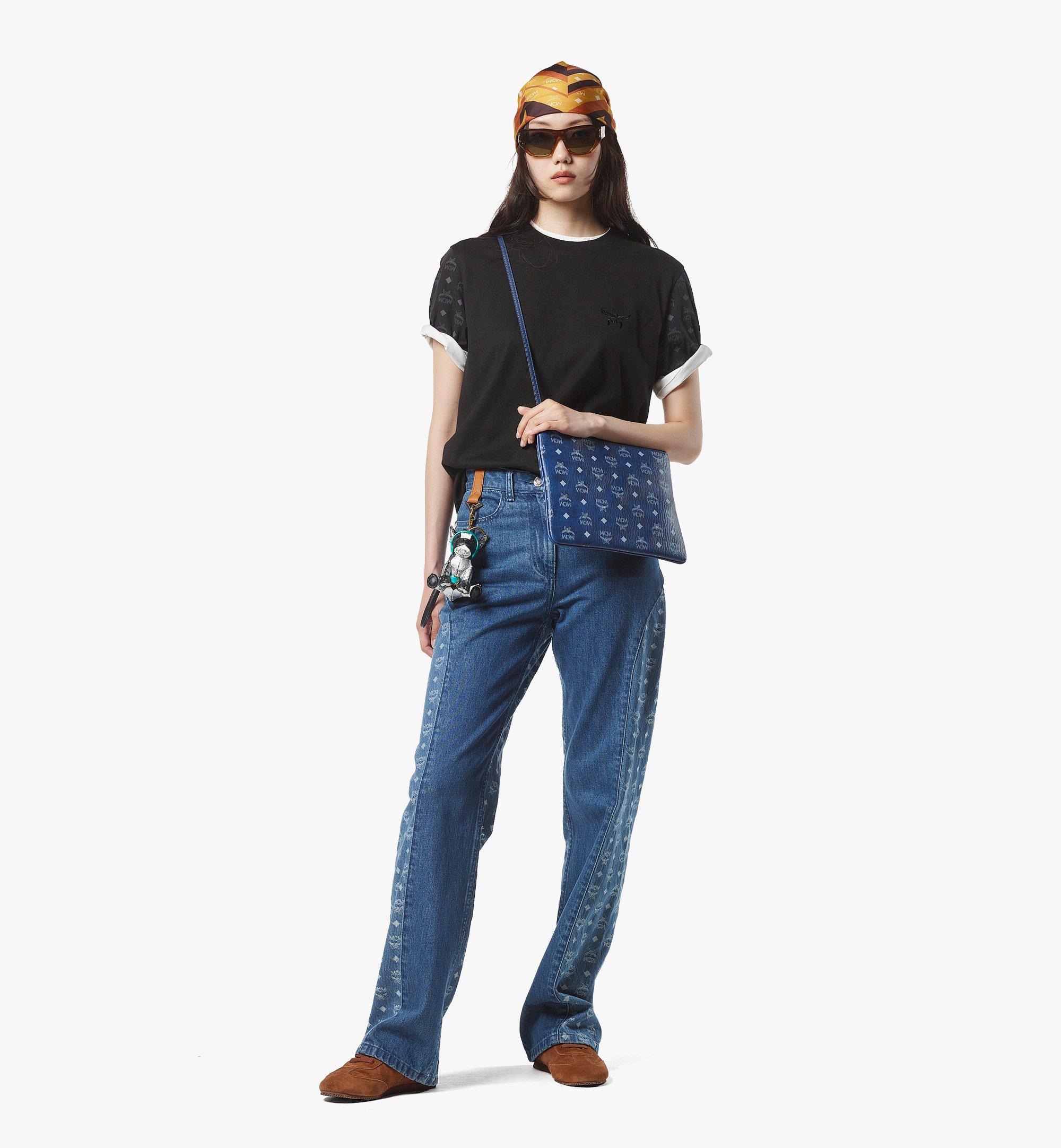 【関税&送料込】Mcm Pouch Medium Crossbody Pouch in Visetos Original Blue | MCM ®US