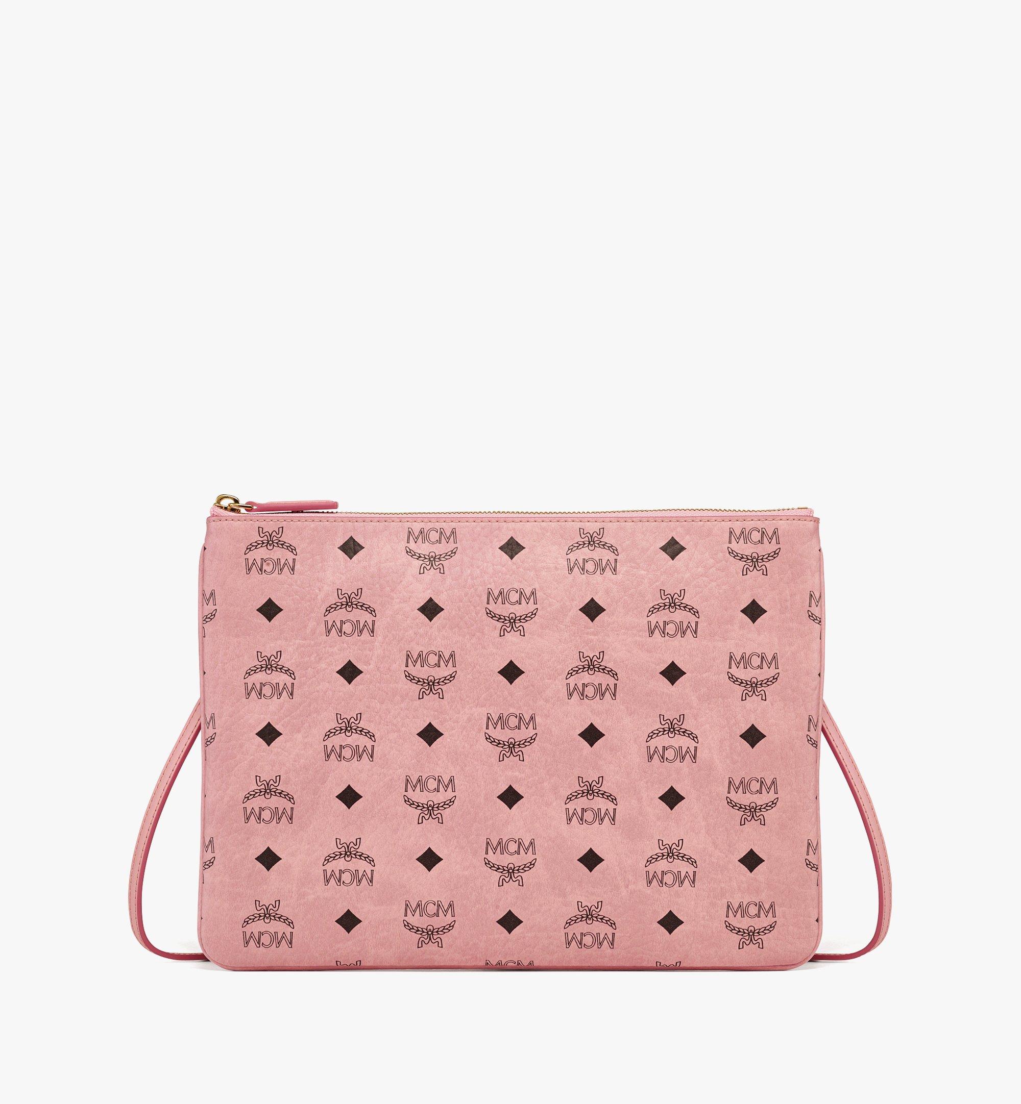 Mcm hot pink crossbody bag sale