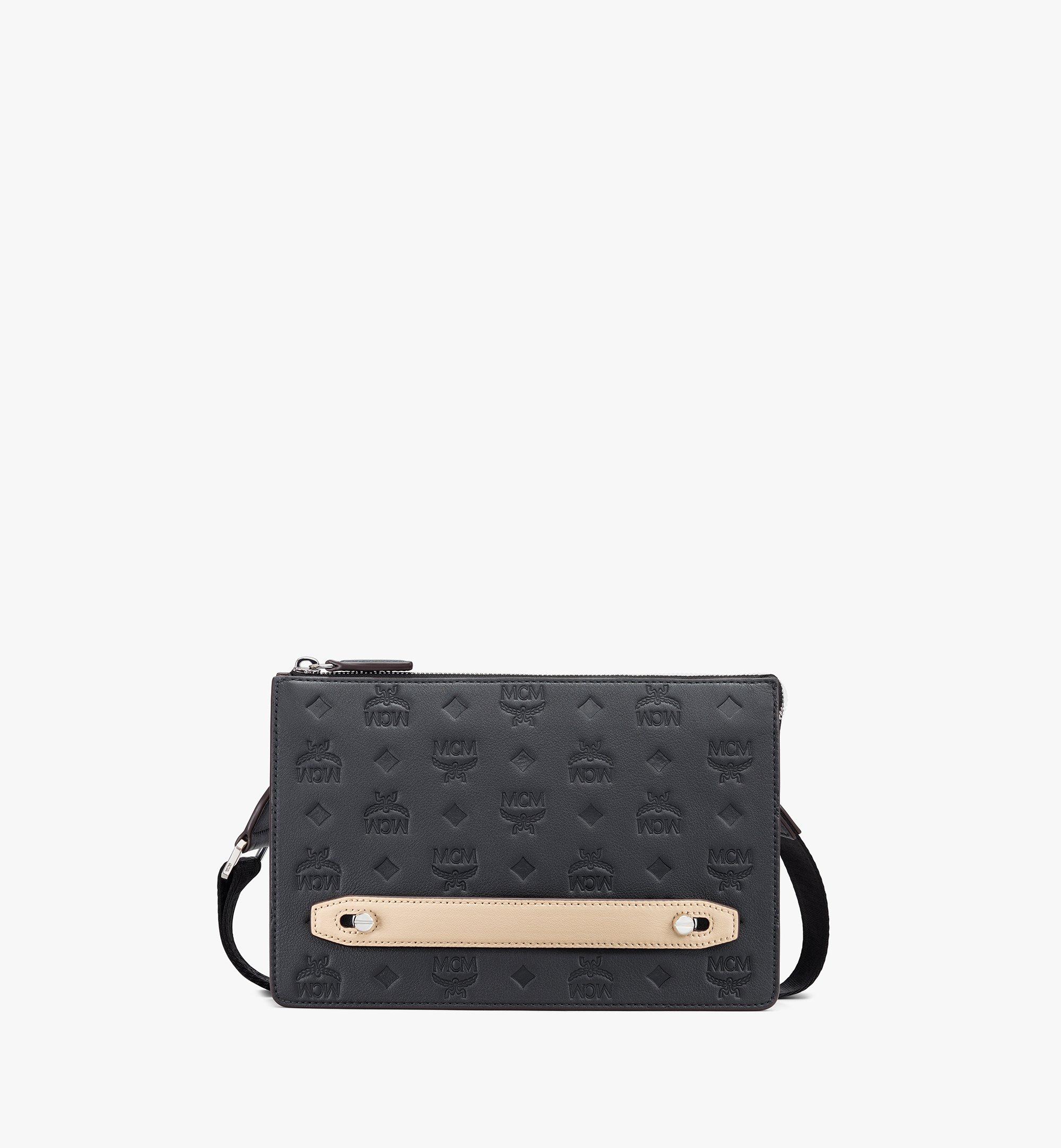 mcm crossbody black