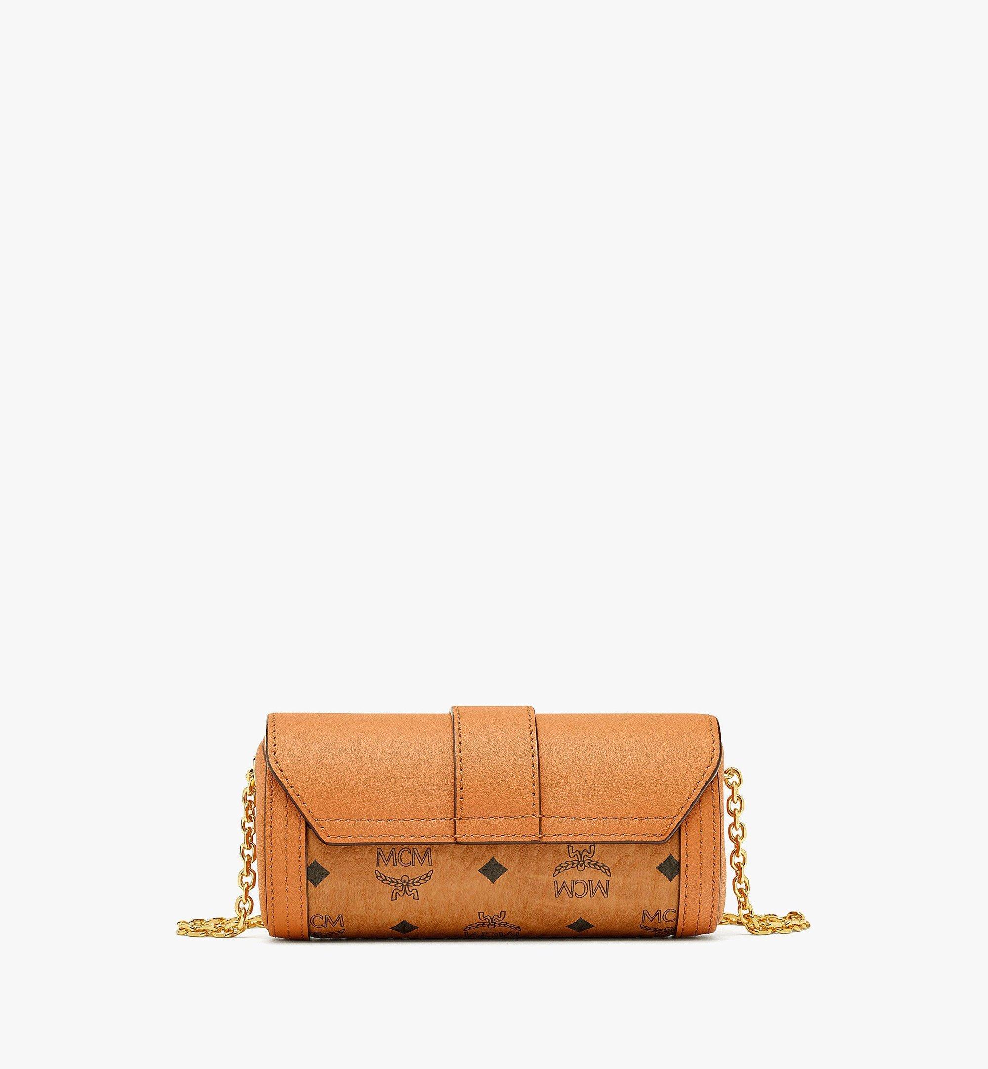 MCM Visetos Essential Barrel Bag, MCM Handbags