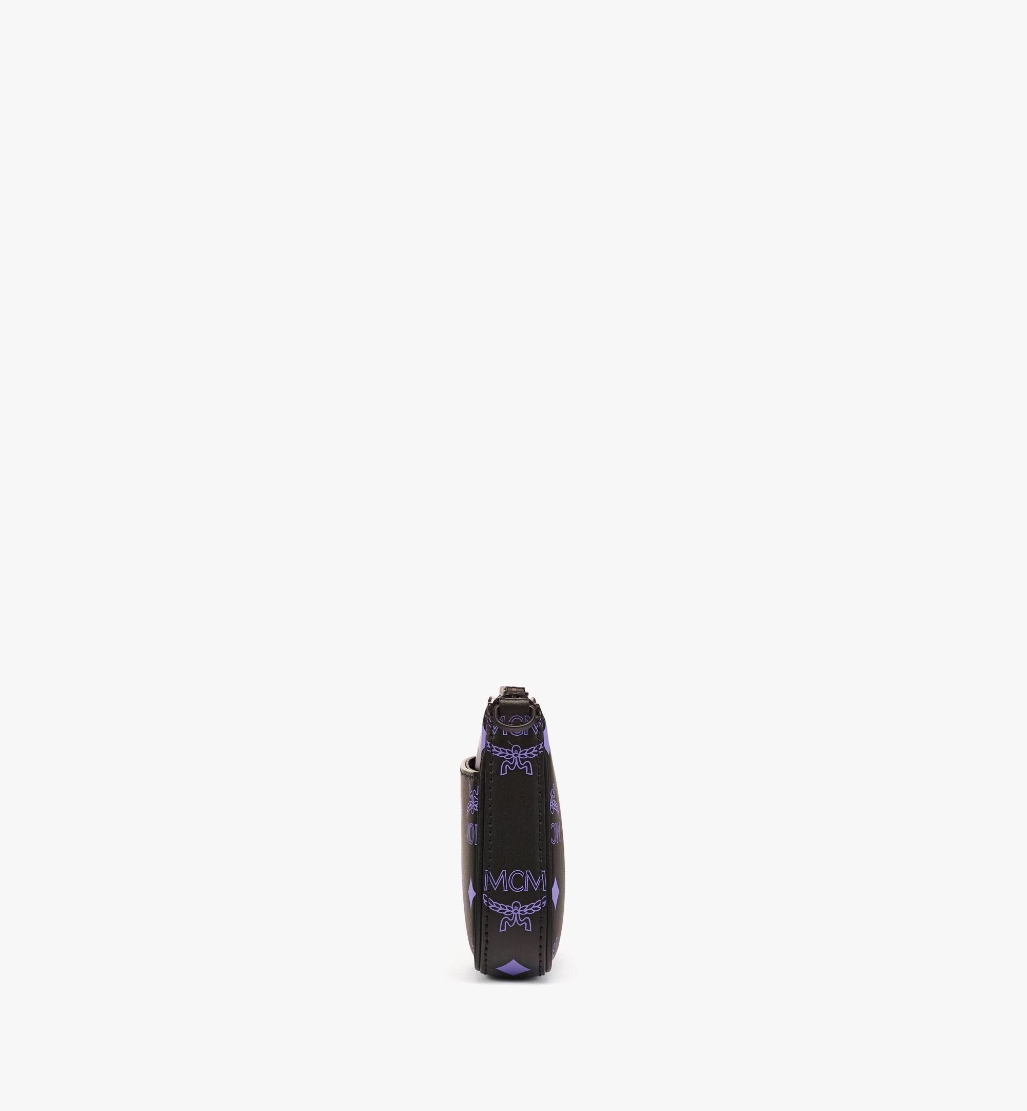 MCM Pouch mit Reissverschluss aus Leder mit Color Splash Visetos Purple MYZCSSX01U4001 Noch mehr sehen 1