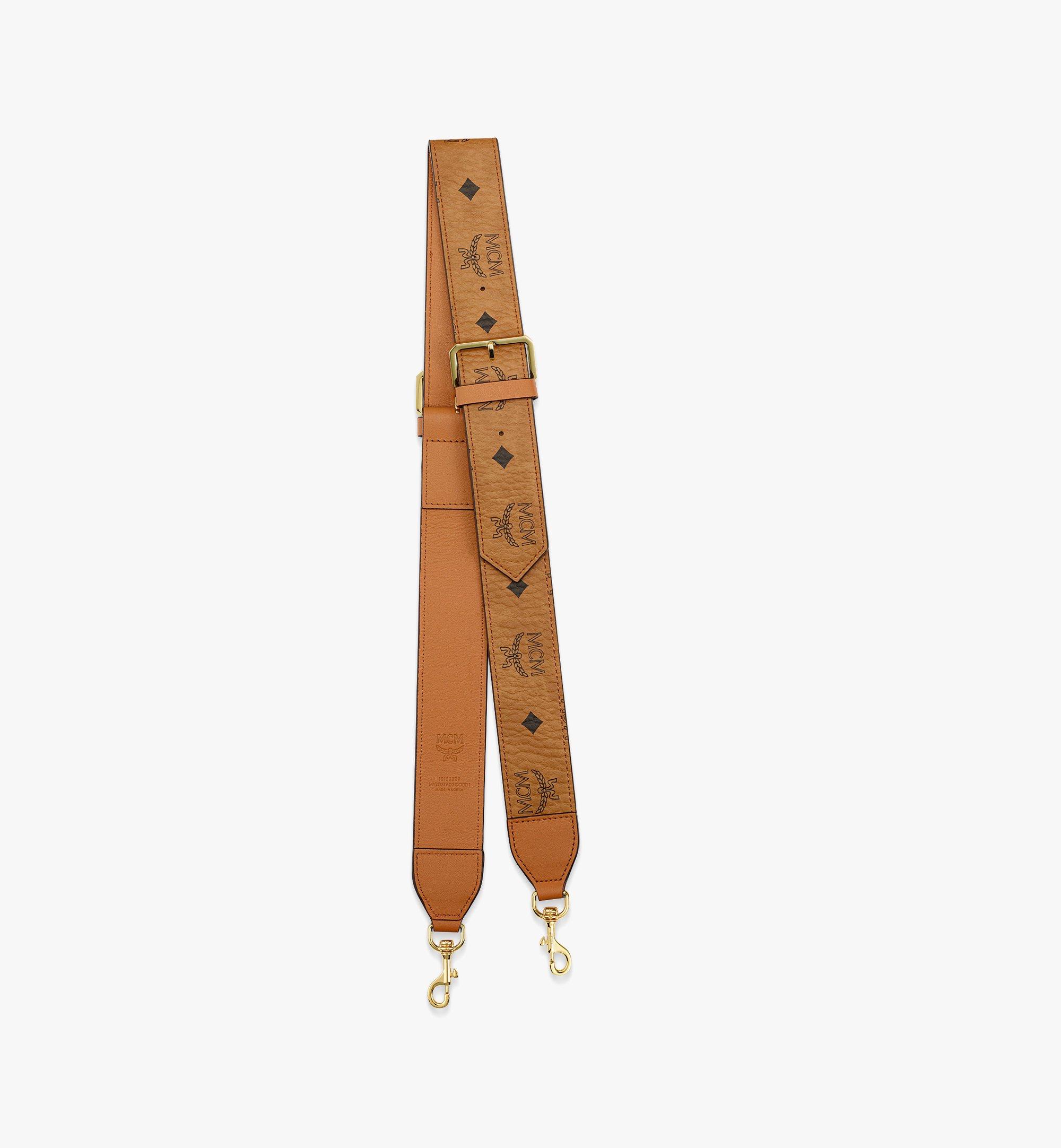 Mcm Women's Visetos Monogram Headband - Cognac - Cognac