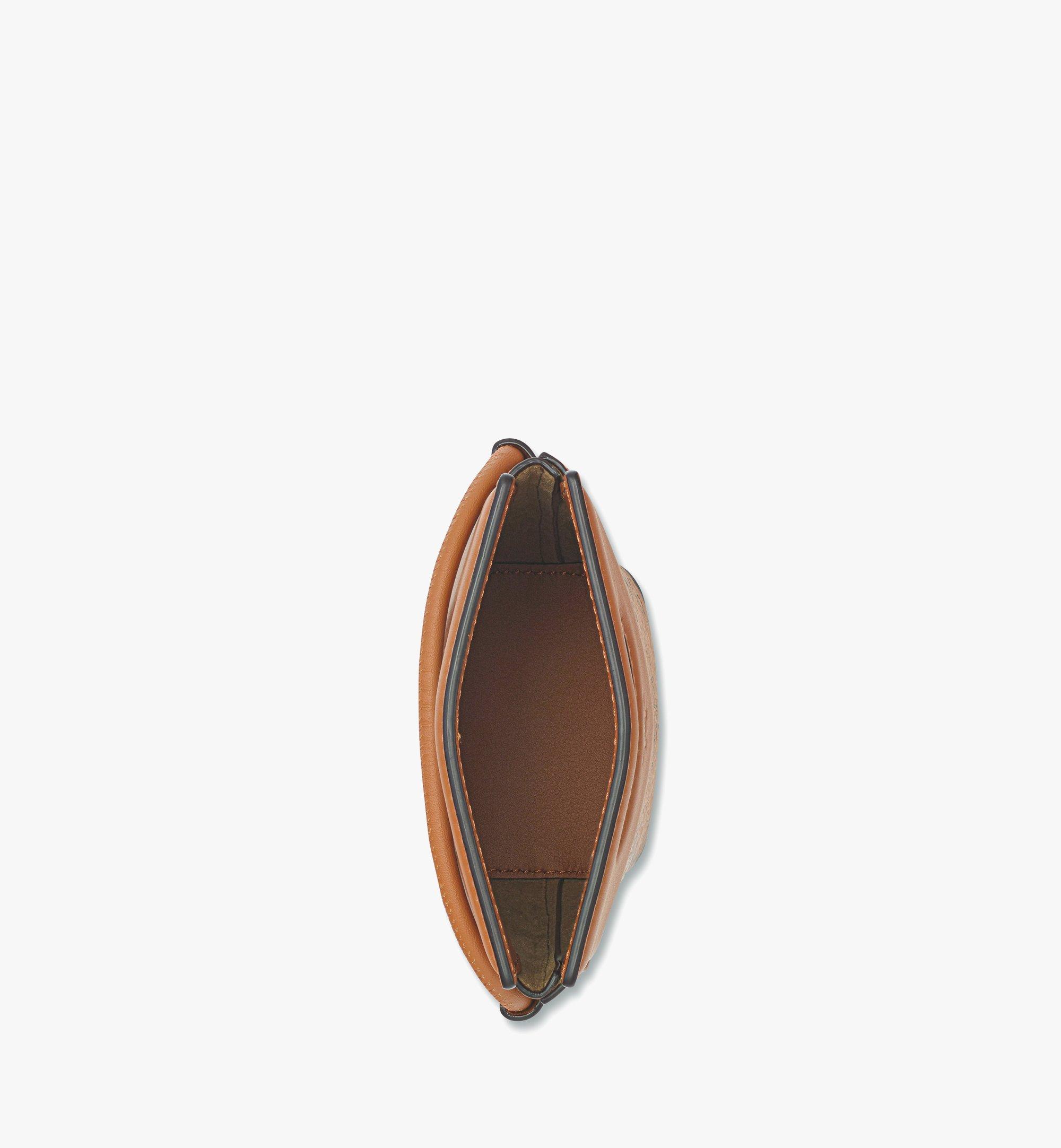 MCM Diamond Pouch zum Umhängen in Visetos Leder-Mix Cognac MYZFSAK01CO001 Noch mehr sehen 2
