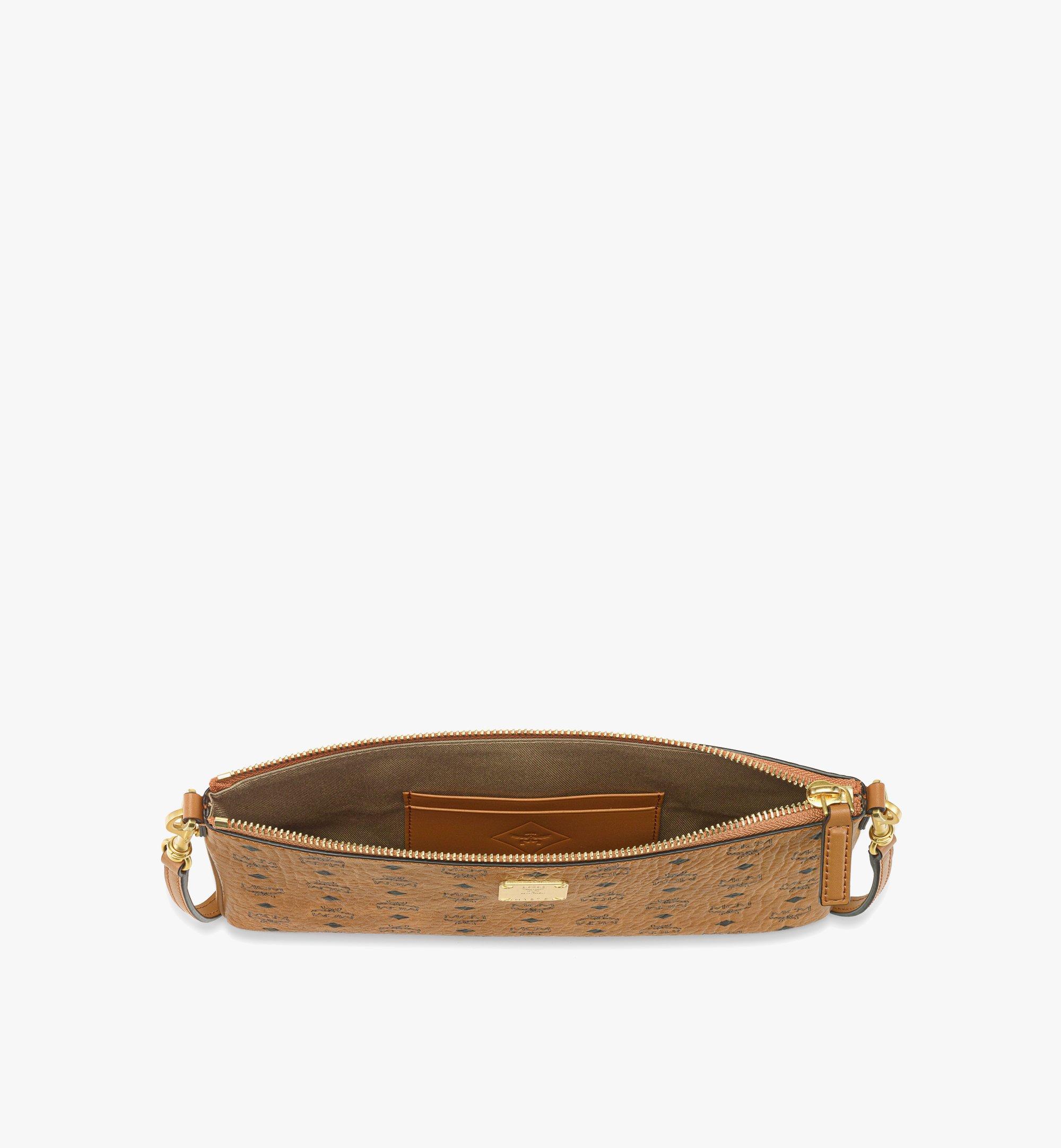 MCM Aren Crossbody Pouch in Visetos Cognac MYZGATA01CO001 Alternate View 2