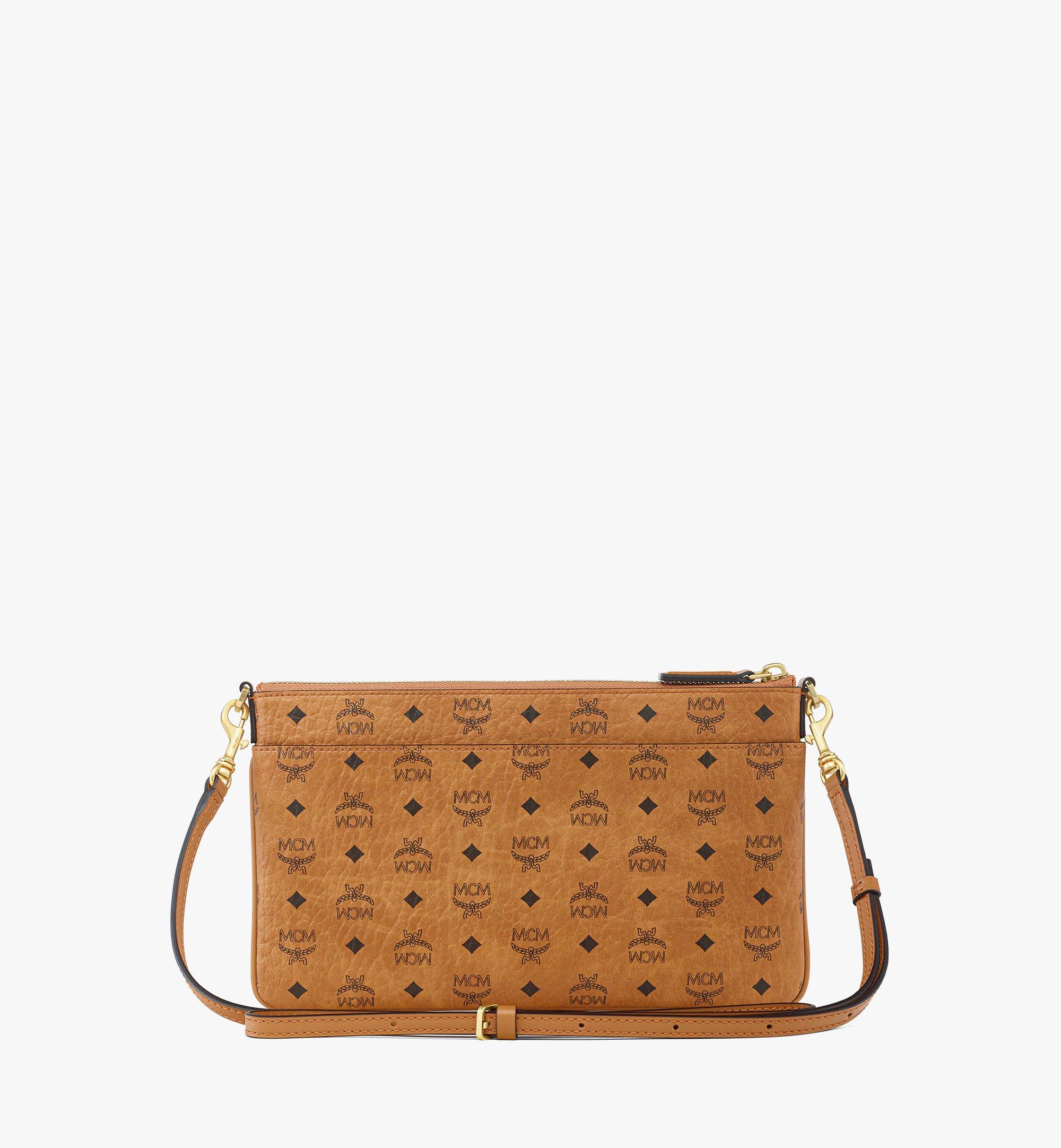 MCM Aren Crossbody Pouch in Visetos Cognac MYZGATA01CO001 Alternate View 3