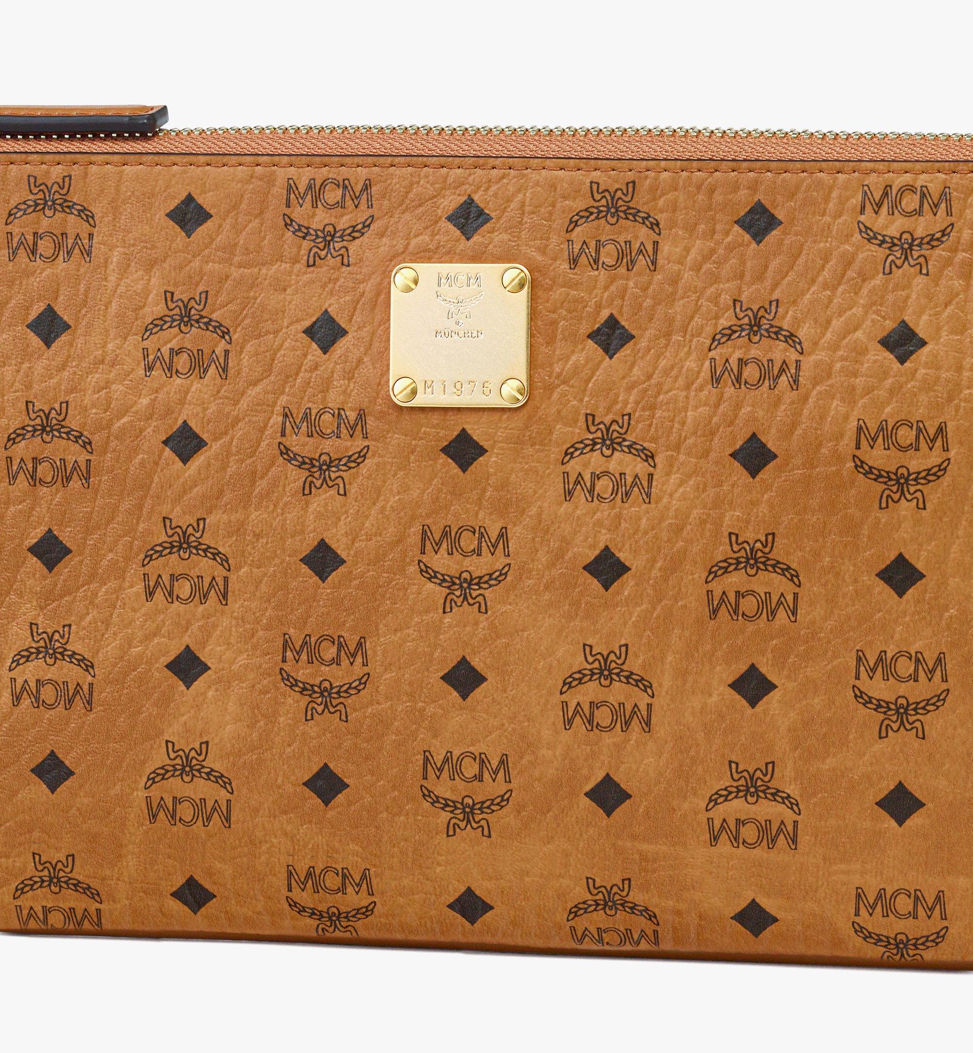 MCM Aren Crossbody Pouch in Visetos Cognac MYZGATA01CO001 Alternate View 4