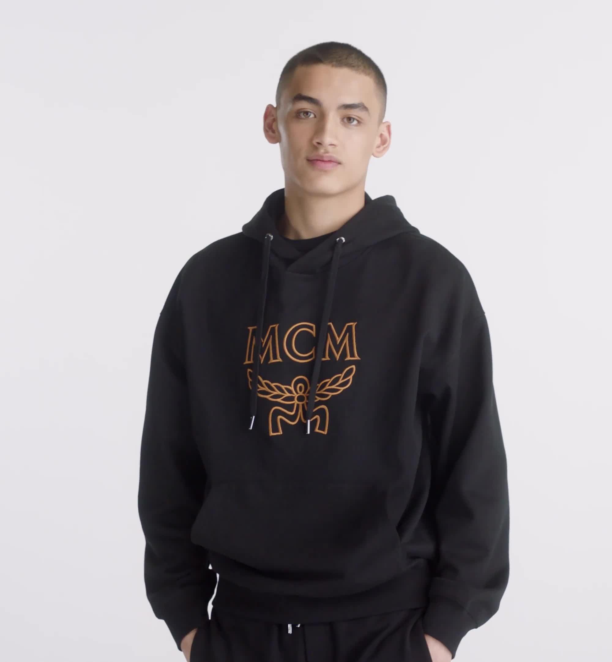 Mcm logo sweatshirt online