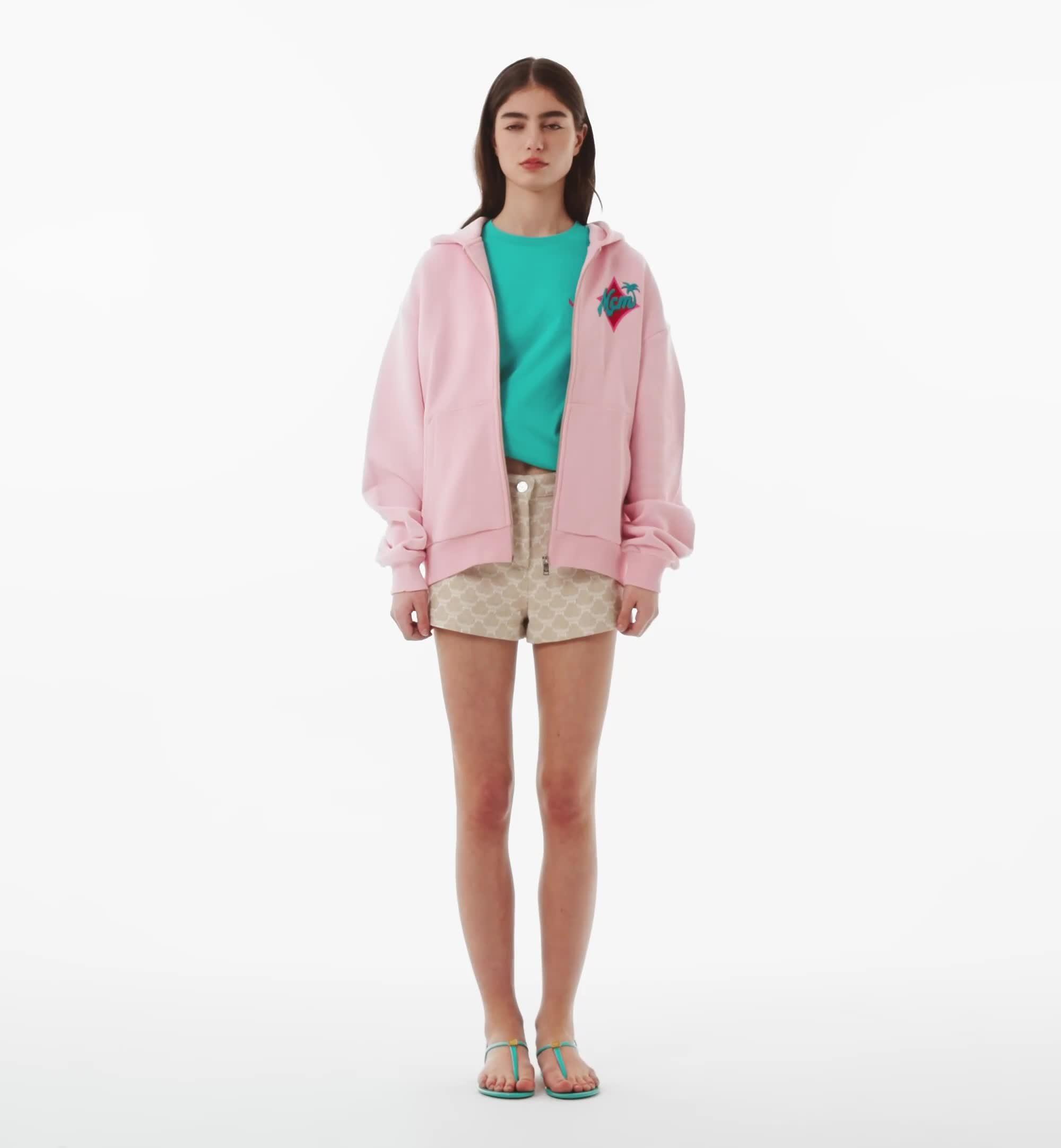 MCM x SNIPES Zipパーカー Large MCM x SNIPES Zip Hoodie Pink | MCM ®US