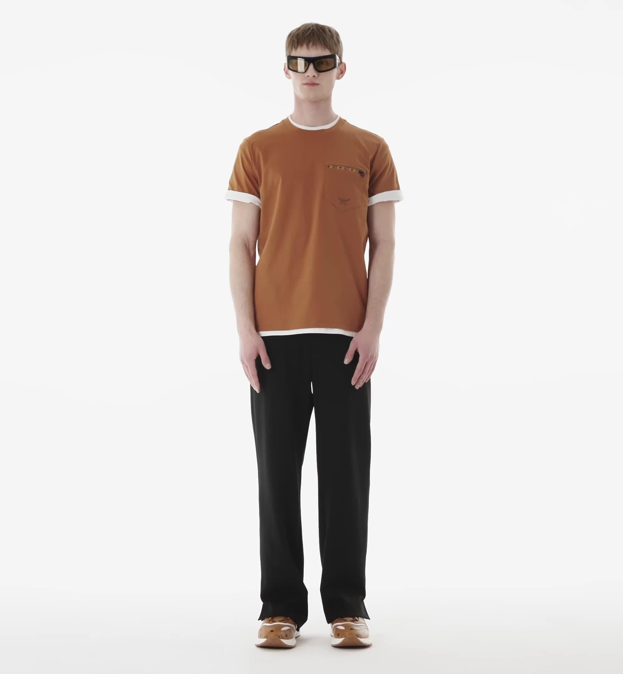 Tシャツ・カットソー Opening Project Small Logo Multi Stripe T Shirt Brown Graphic Margot T-shirt - Brown | Levi's® US