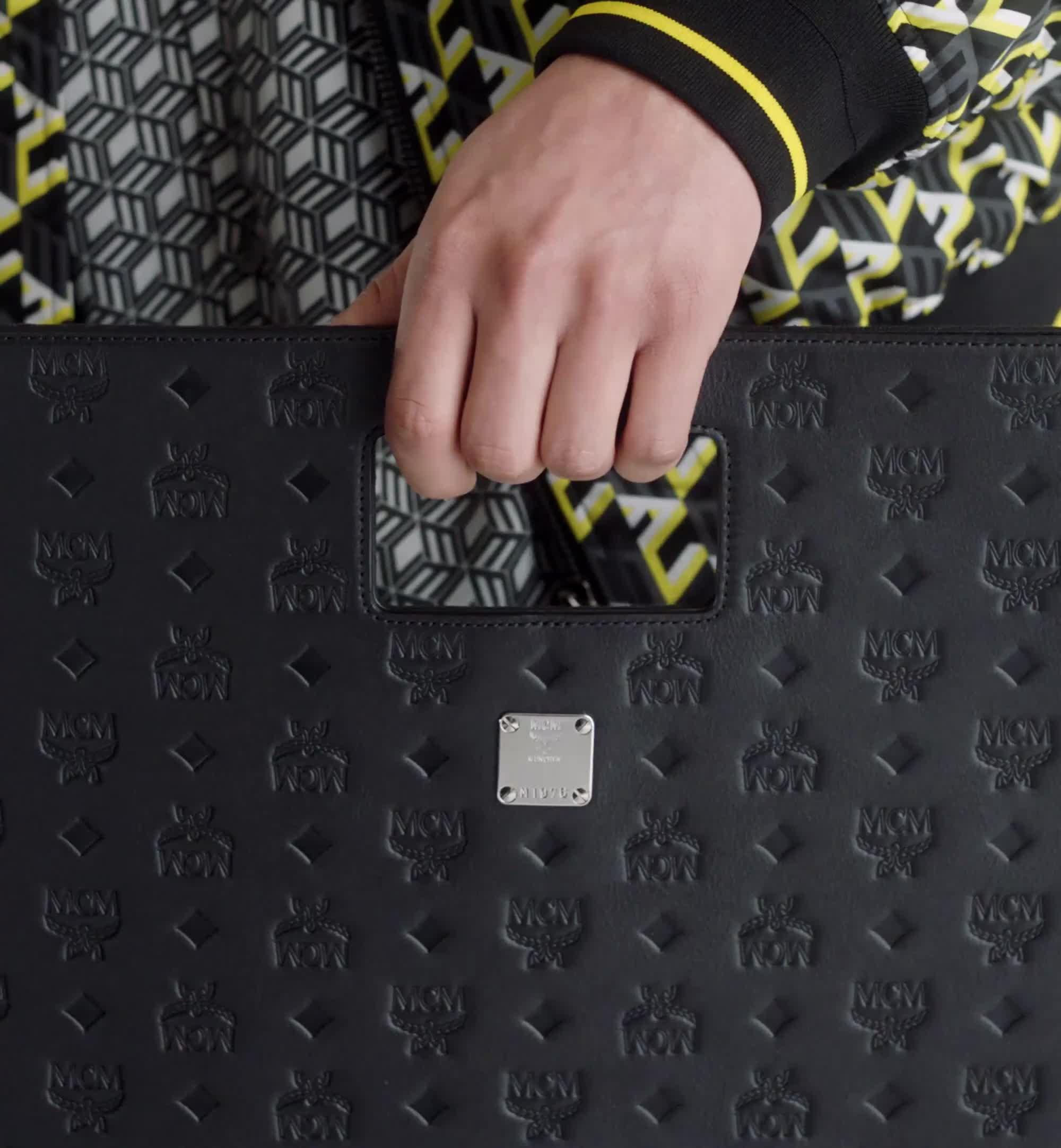 PHENOMENON + MCM BIG SQUARE BAG