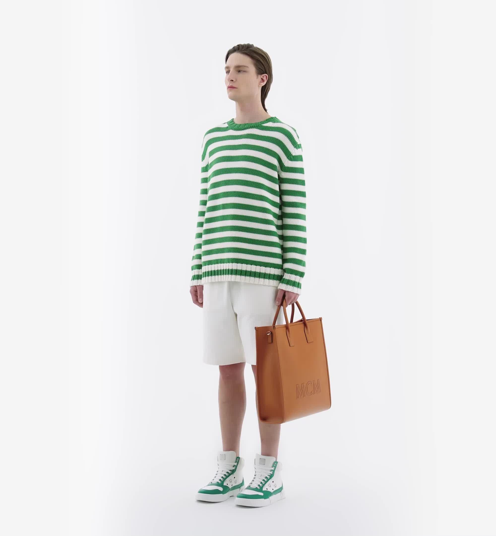 MCM Green Tote Bags