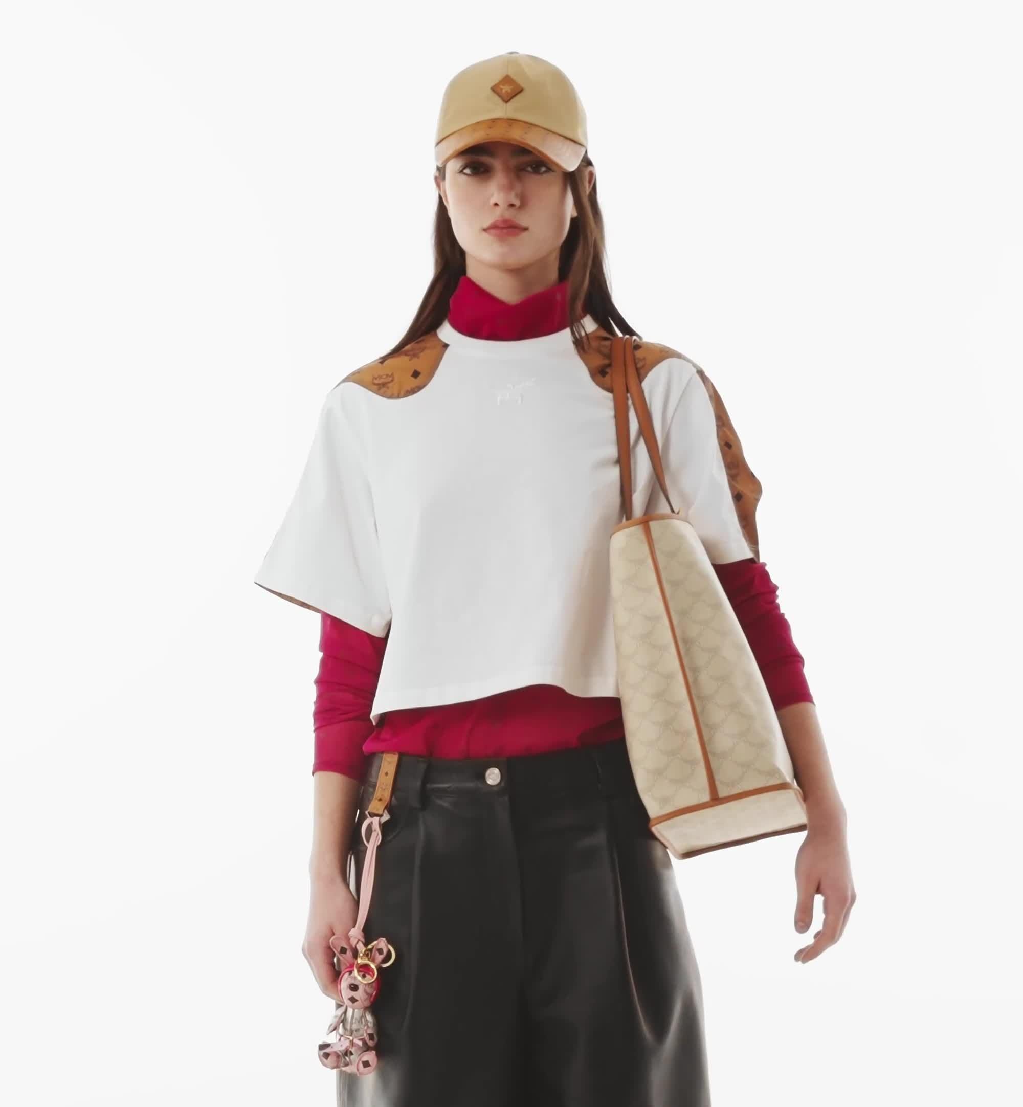 Medium Himmel Shopper in Lauretos Beige | MCM ®TH