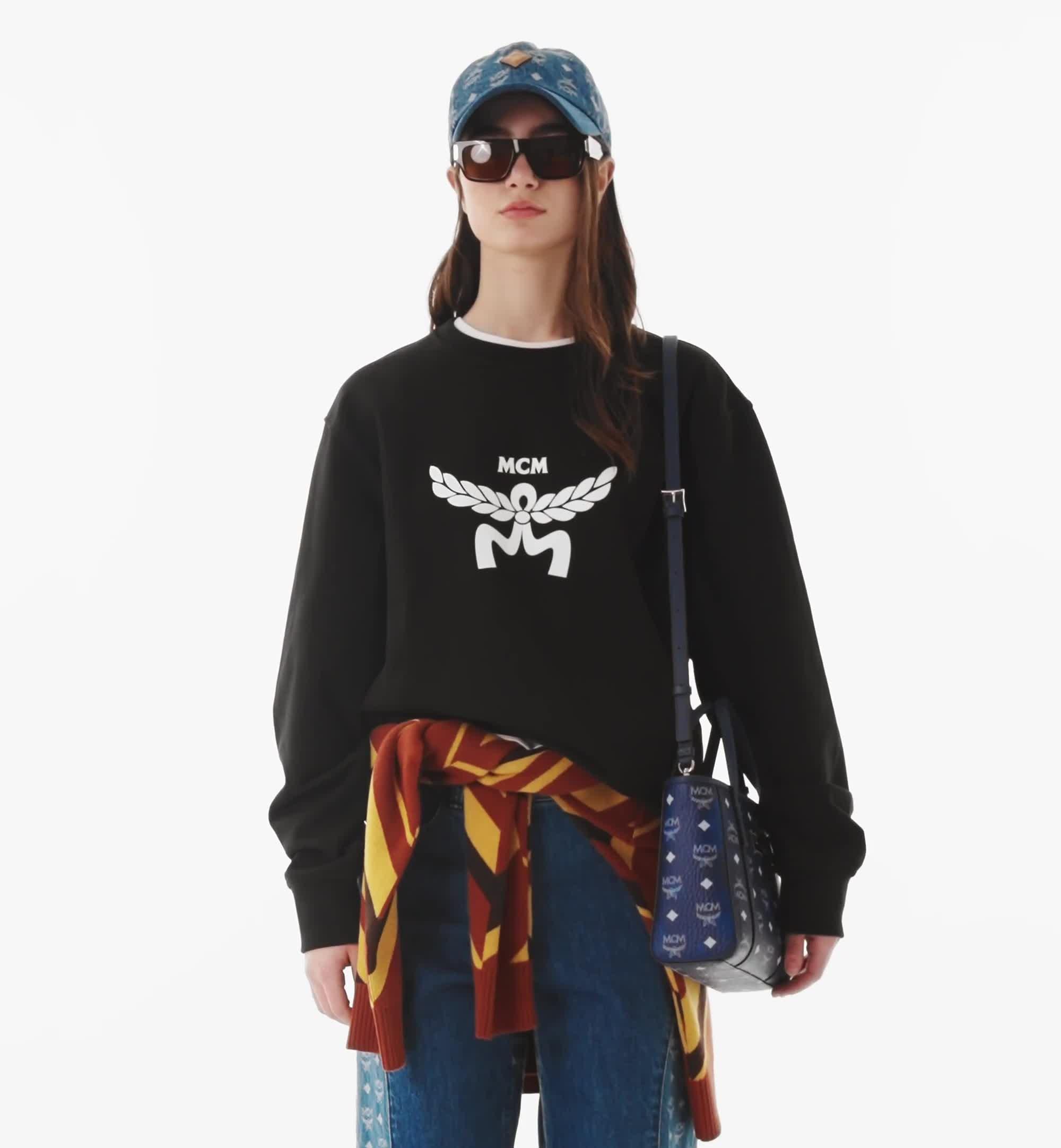 ポーカースピナー　MGMブランド Small Toni Top-Zip Shopper in Visetos Cognac | MCM ®US