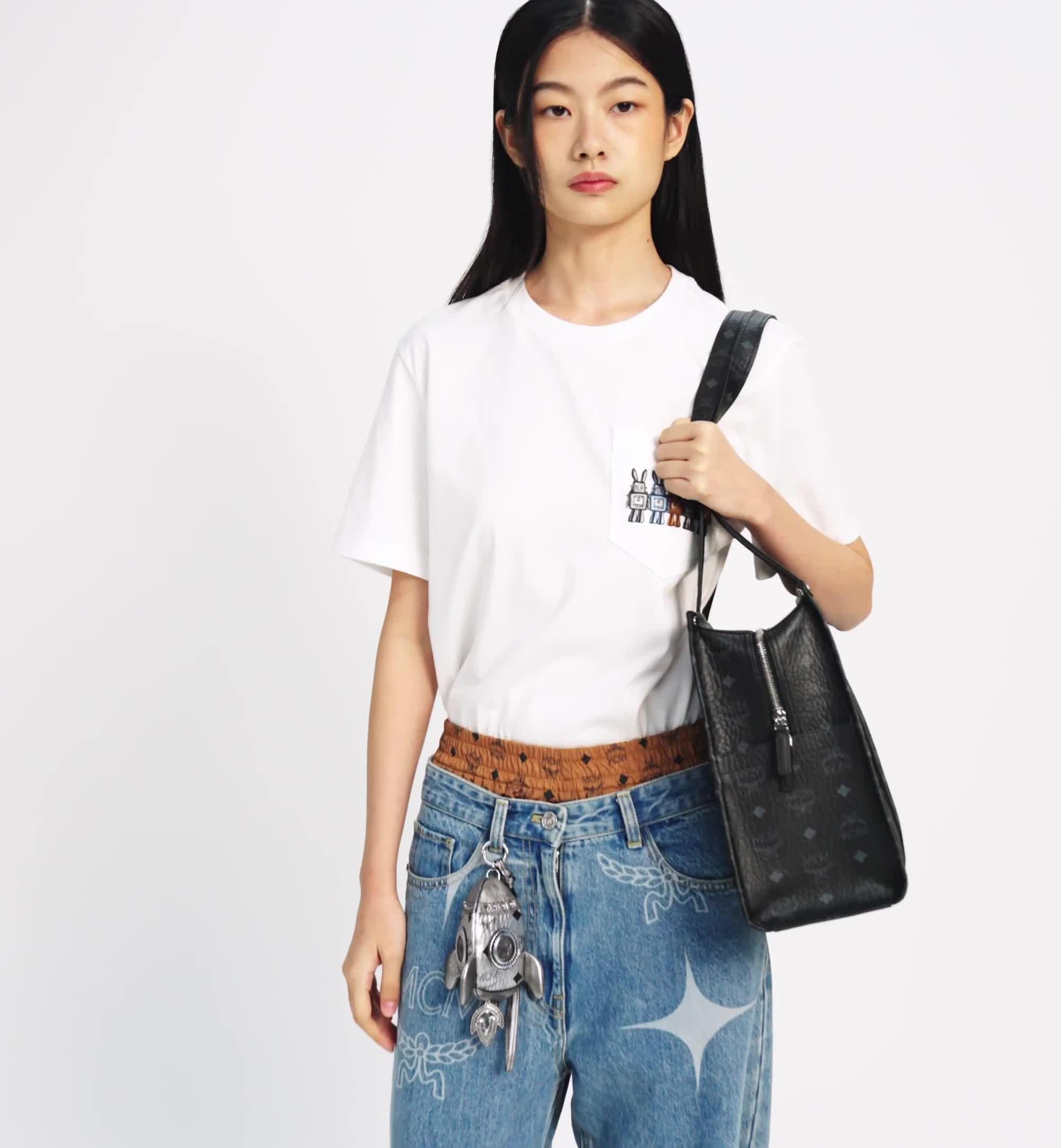L Aren スクールトートバッグ - ヴィセトス ブラック | MCM ®JP