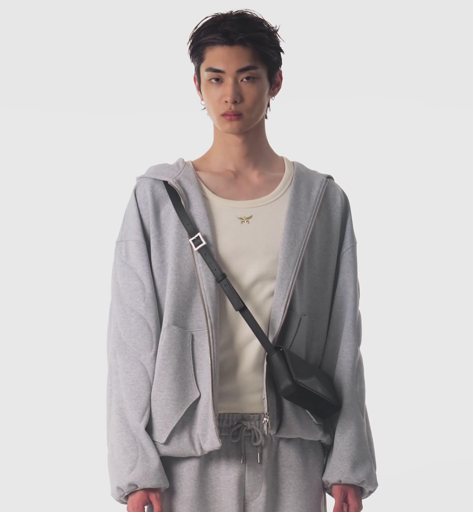 [MCM]★韓国人気★Himmel Loretos Jacquard Key Holder MCM Himmel Lauretos Jacquard Messenger Bag | Bloomingdale's