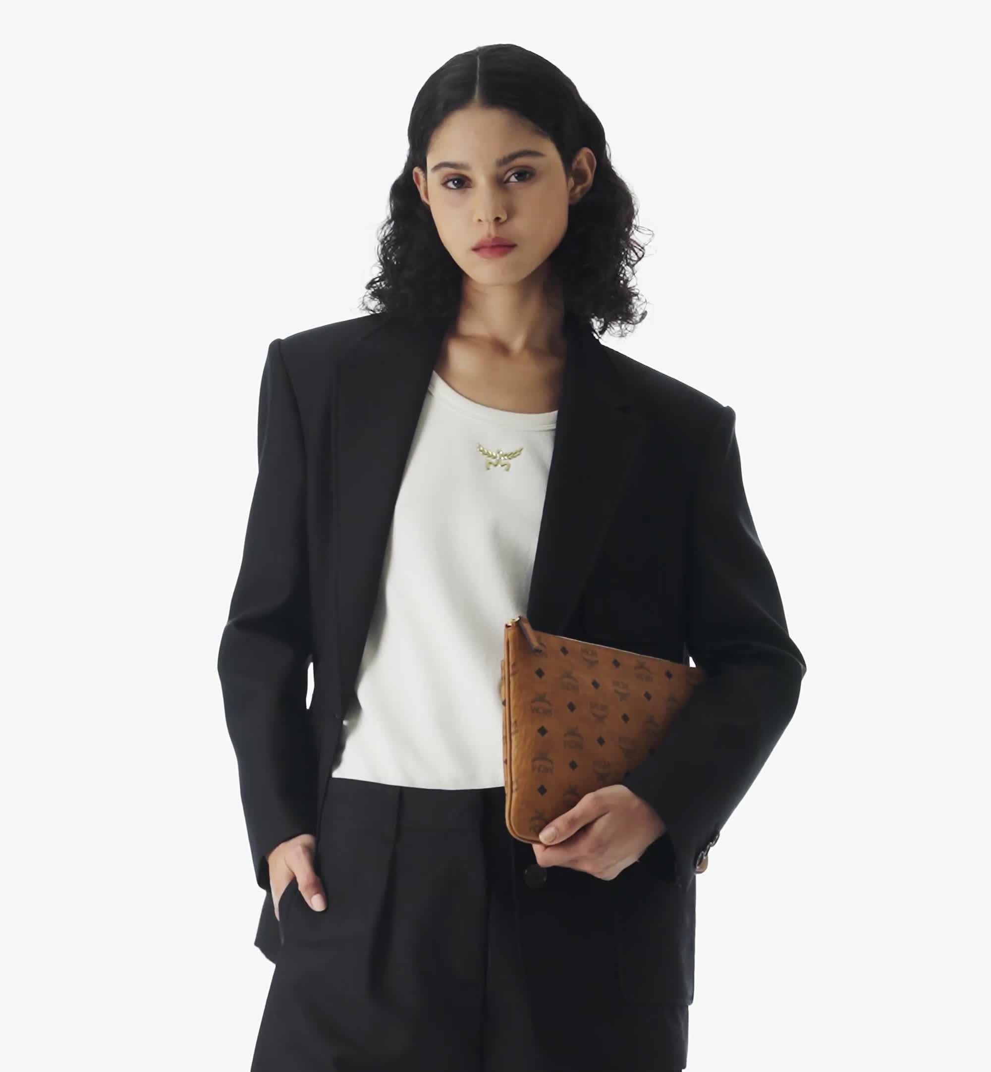 Medium Crossbody Pouch in Visetos Original Cognac | MCM ®US